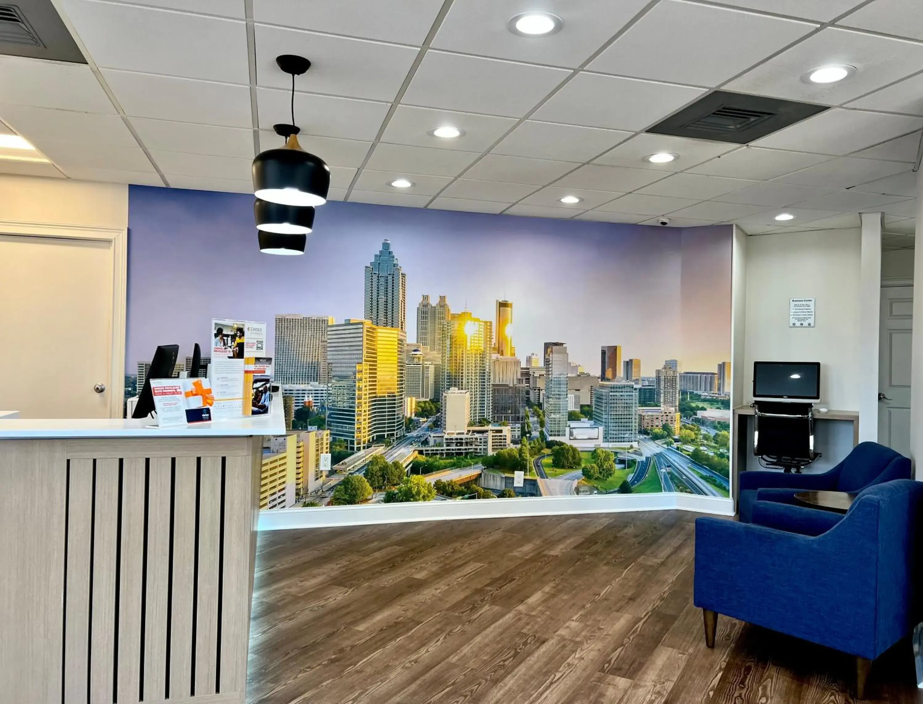 Lobby or reception in Clarion Pointe Morrow - Atlanta South Lobby or reception in Clarion Pointe Morrow - Atlanta South