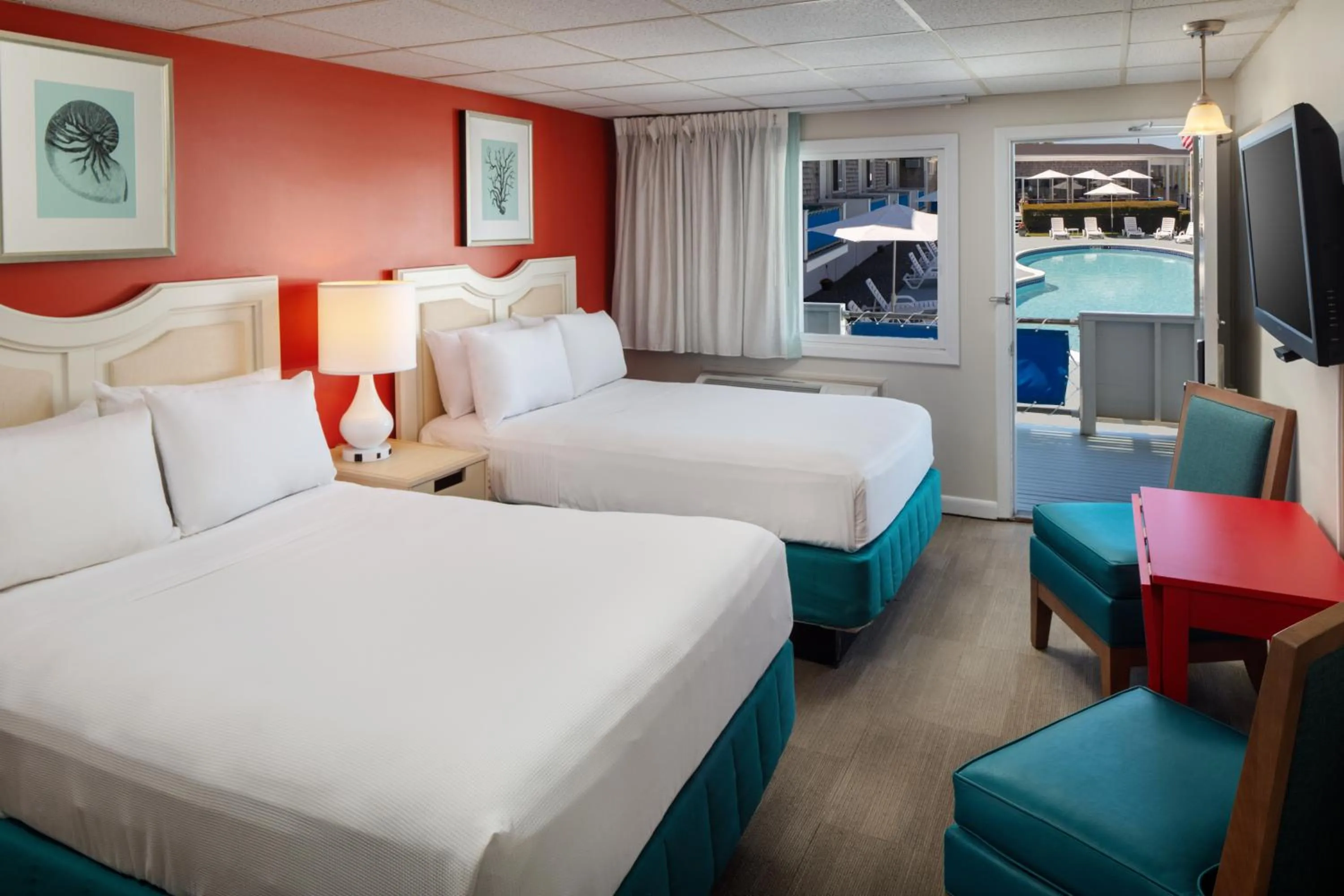 Bed in Pleasant View Inn