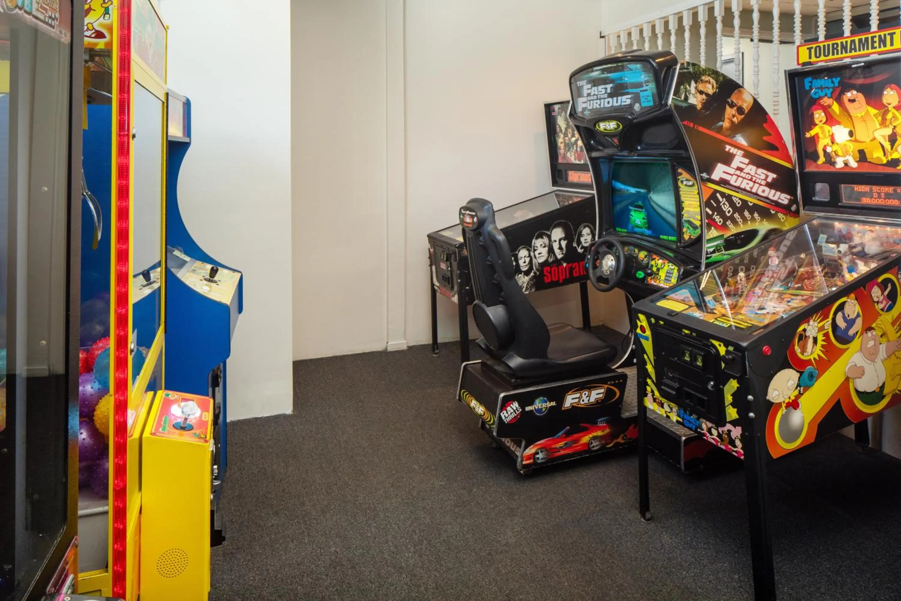 Game Room in Pleasant View Inn