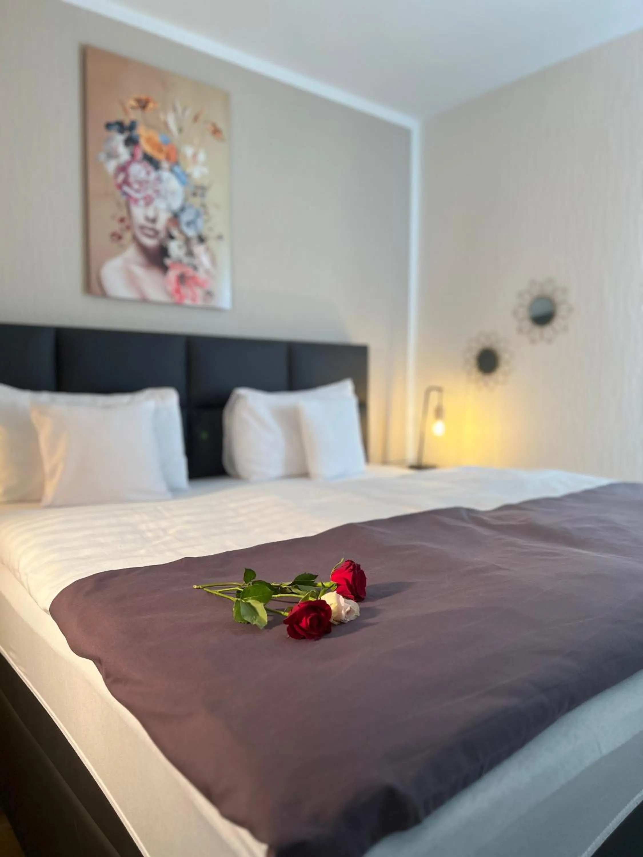 Bed in Hotel Restaurant Zum Landmann