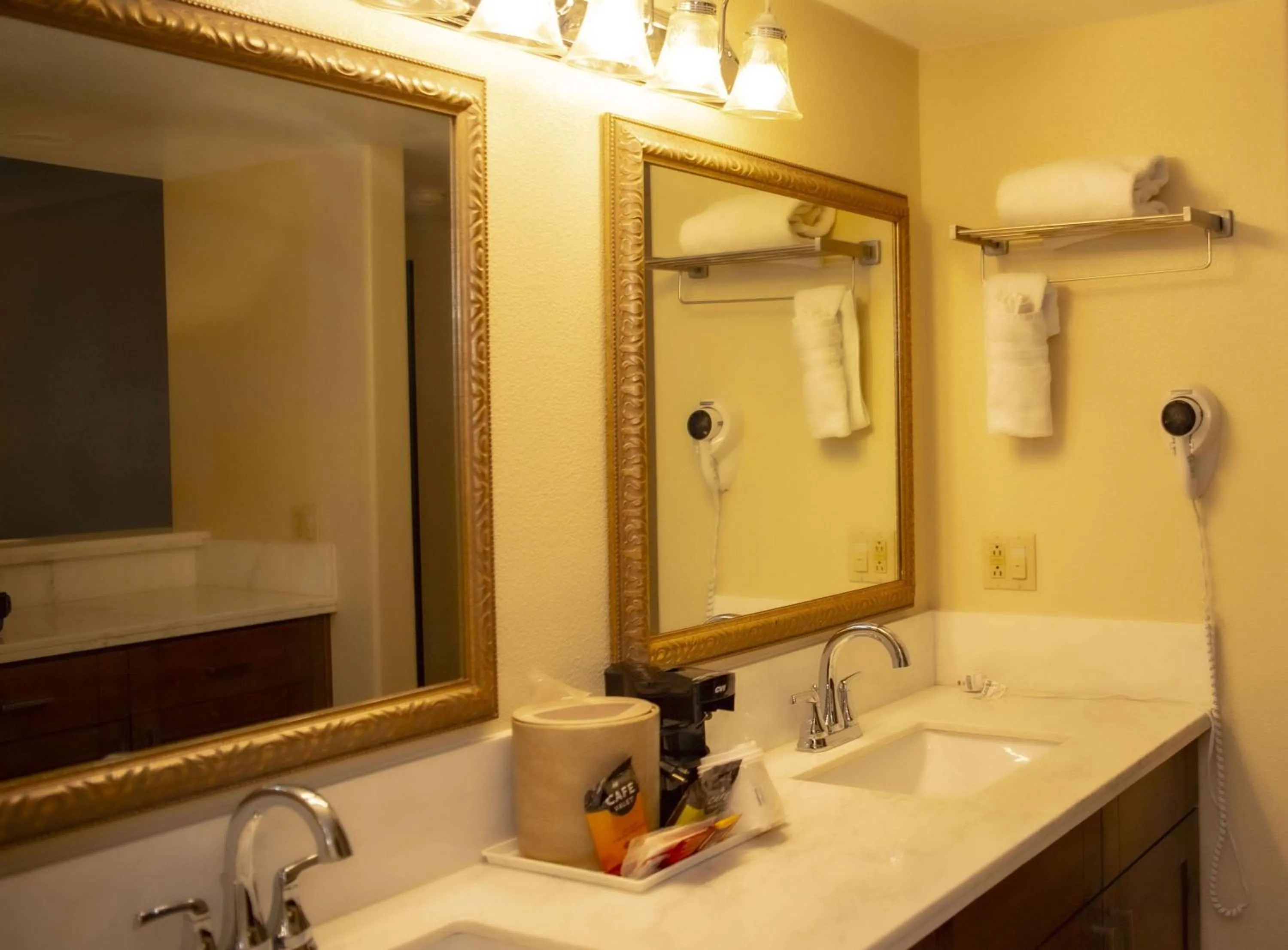 Bathroom in Ramada Plaza by Wyndham Garden Grove/Anaheim South