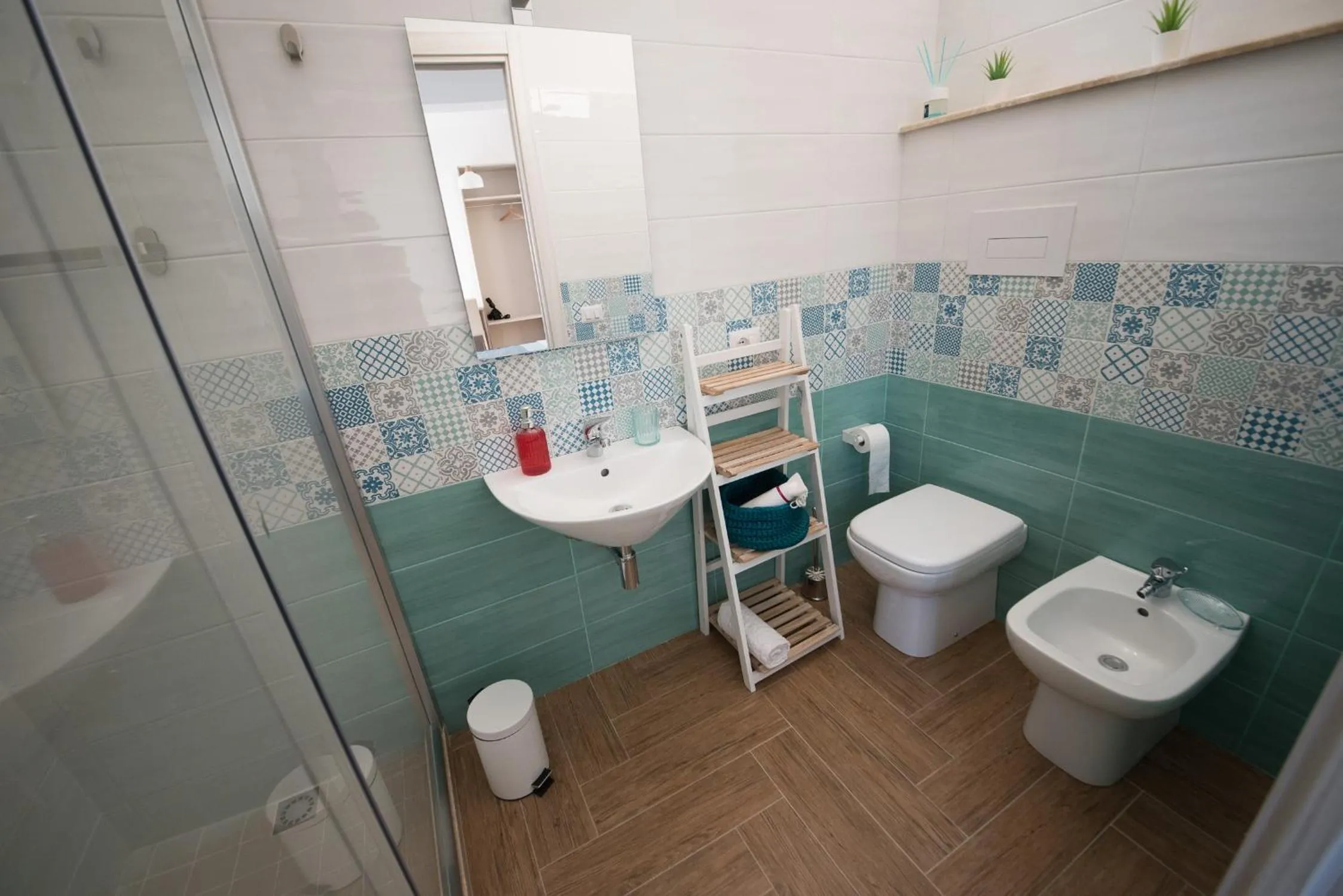 Shower in B&B San Michele