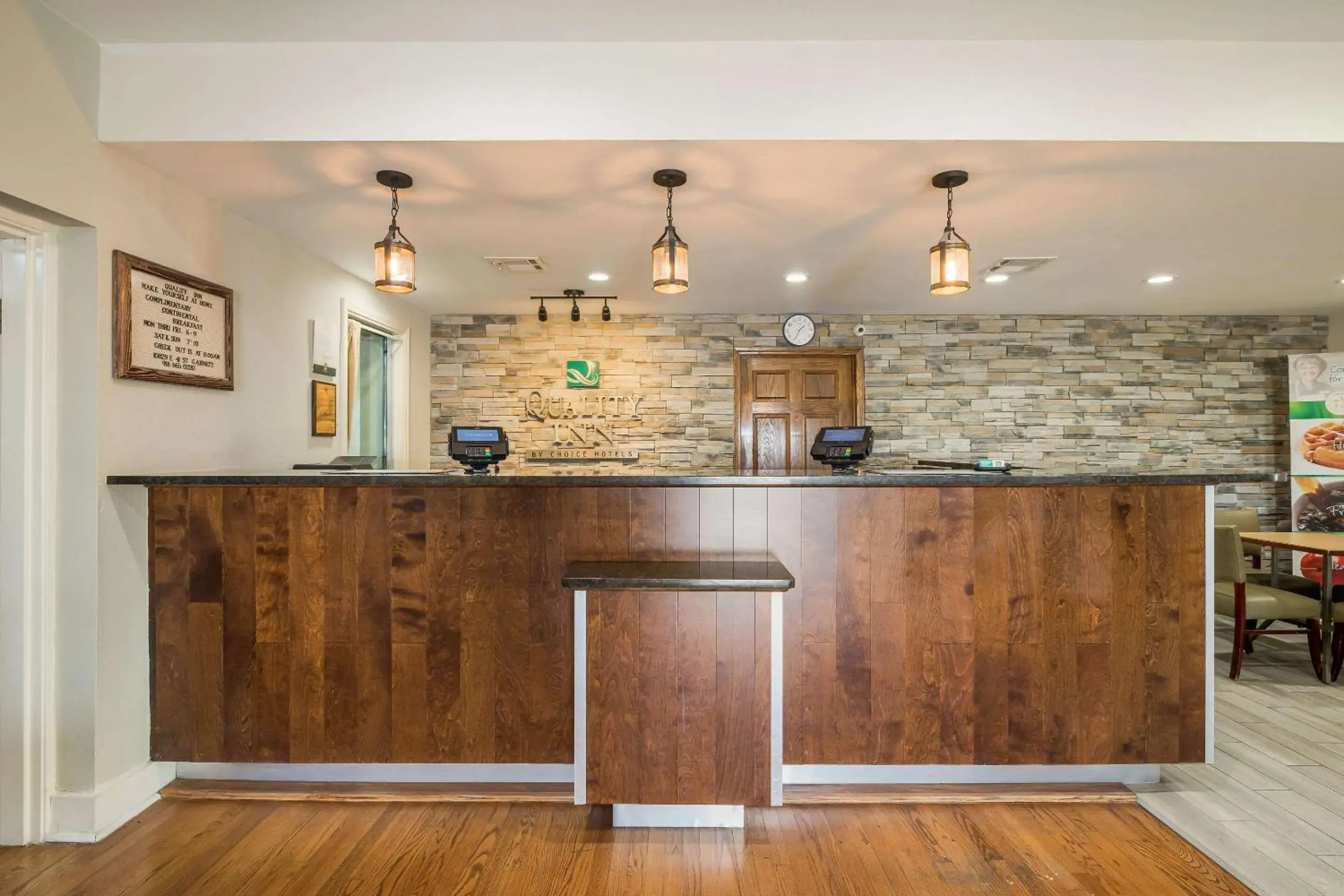 Lobby or reception in Quality Inn Tulsa Central Lobby or reception in Quality Inn Tulsa Central