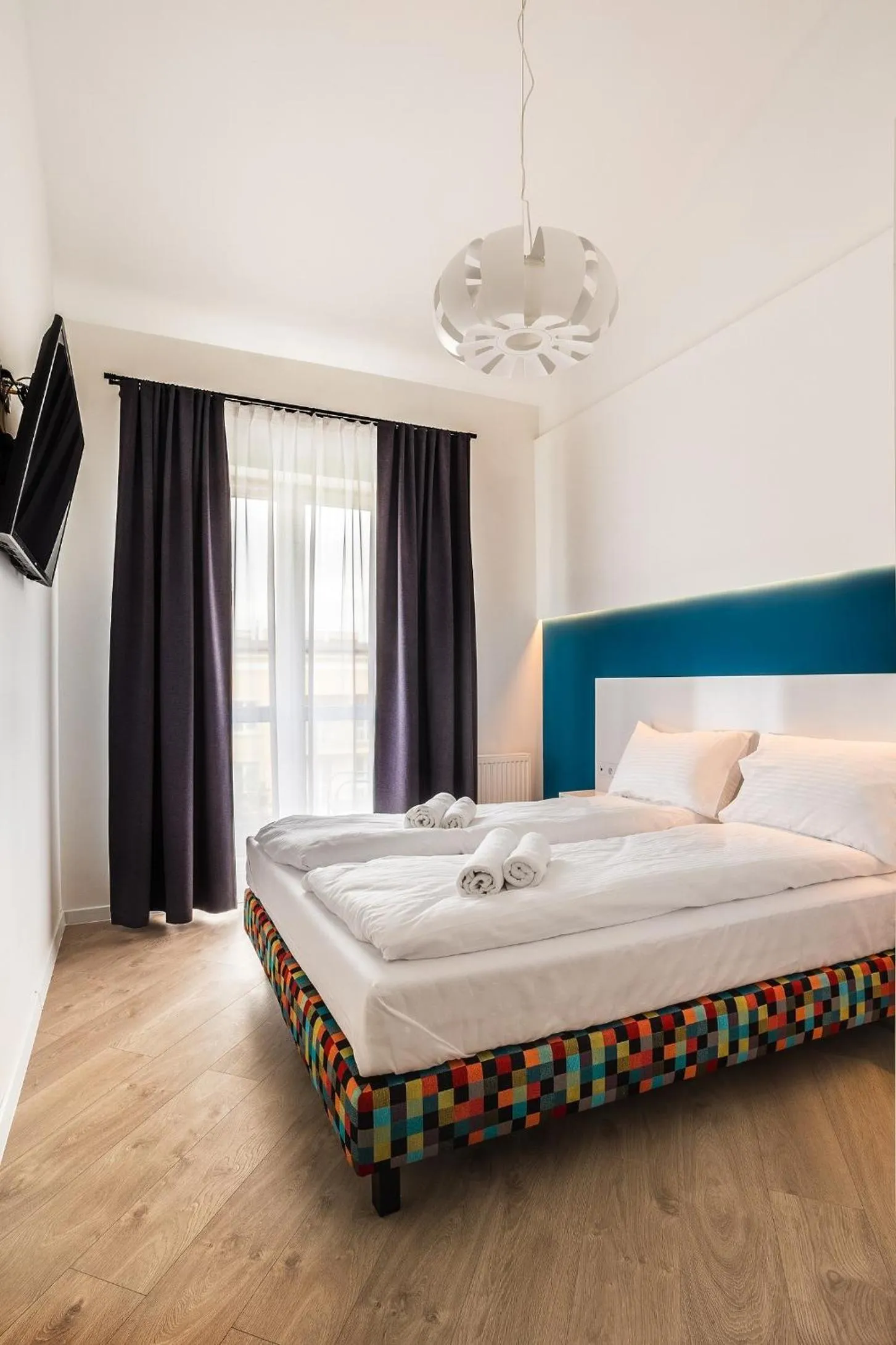 Bed in Apartamenty Nowa Kamienica Częstochowa Centrum Szymanowskiego 22A