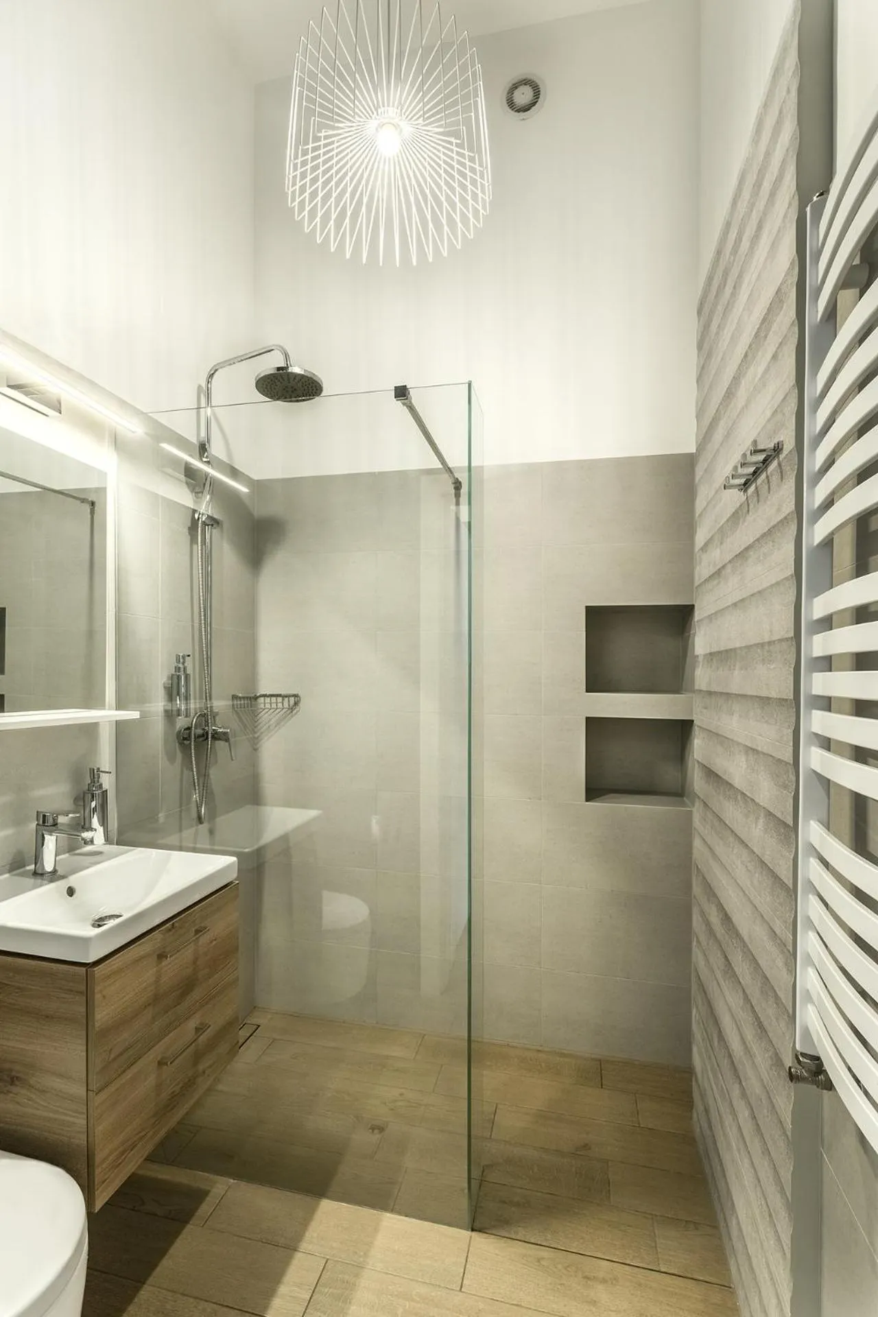 Bathroom in Apartamenty Nowa Kamienica Częstochowa Centrum Szymanowskiego 22A