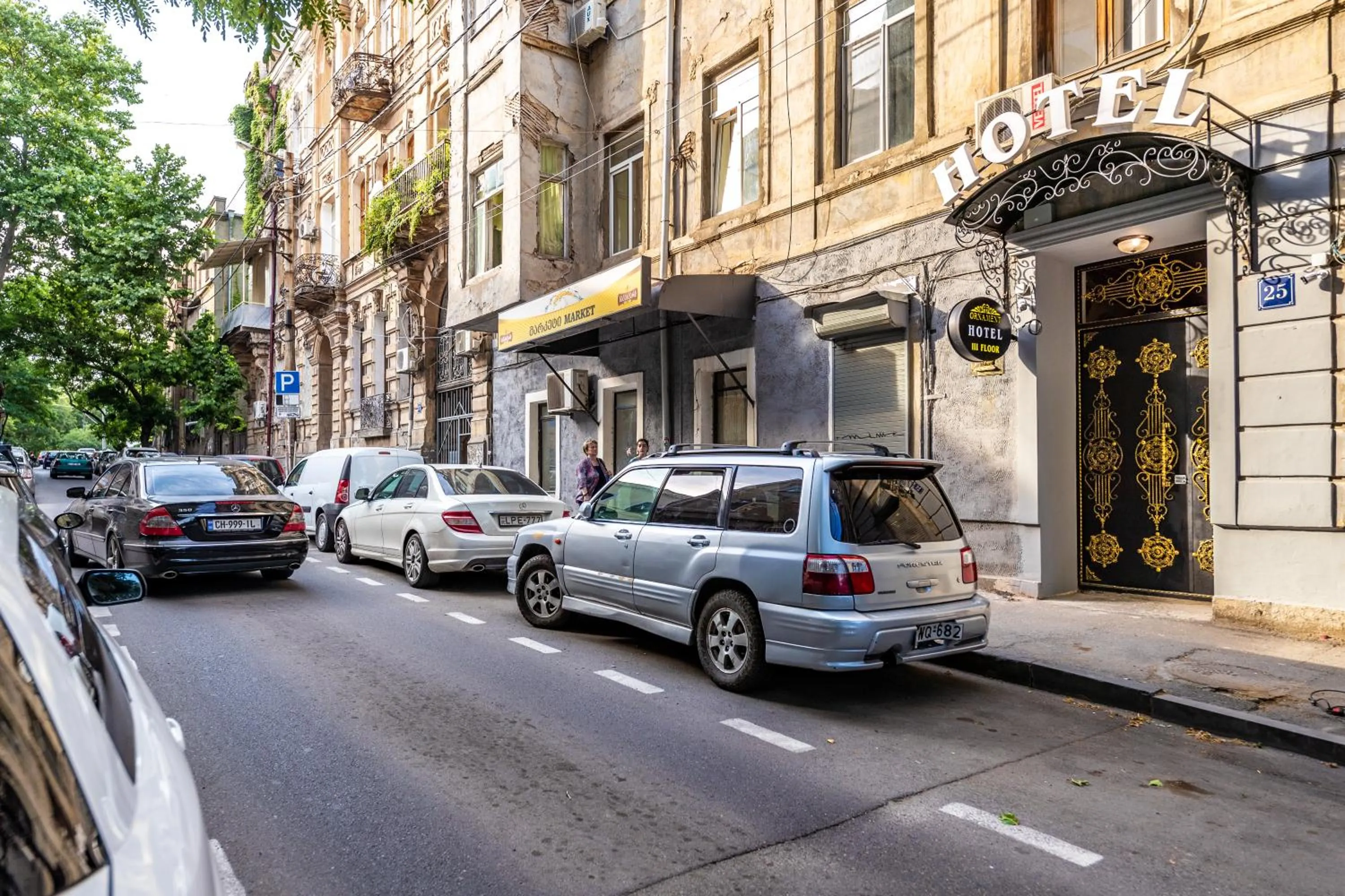 Facade/entrance in Ornament Hotel