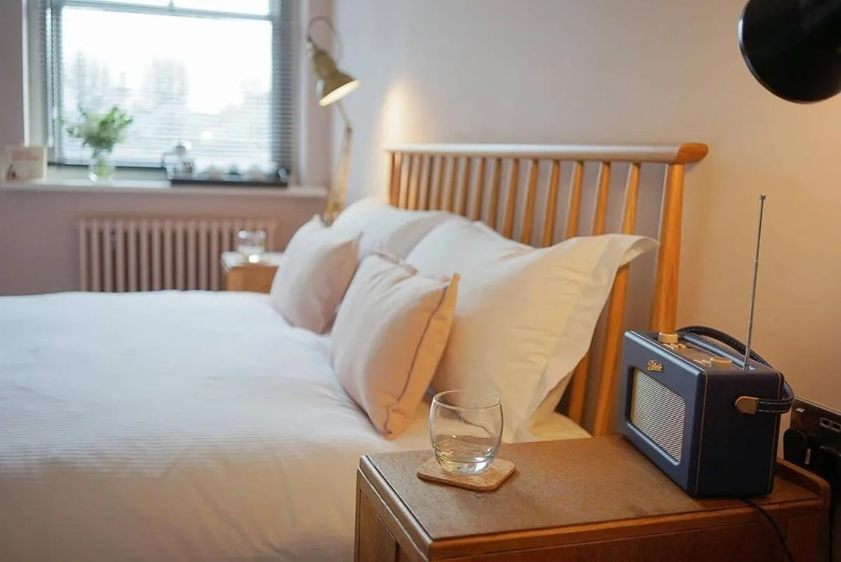 Bed in The Alma Taverns Boutique Suites - Room 3 - Hopewell