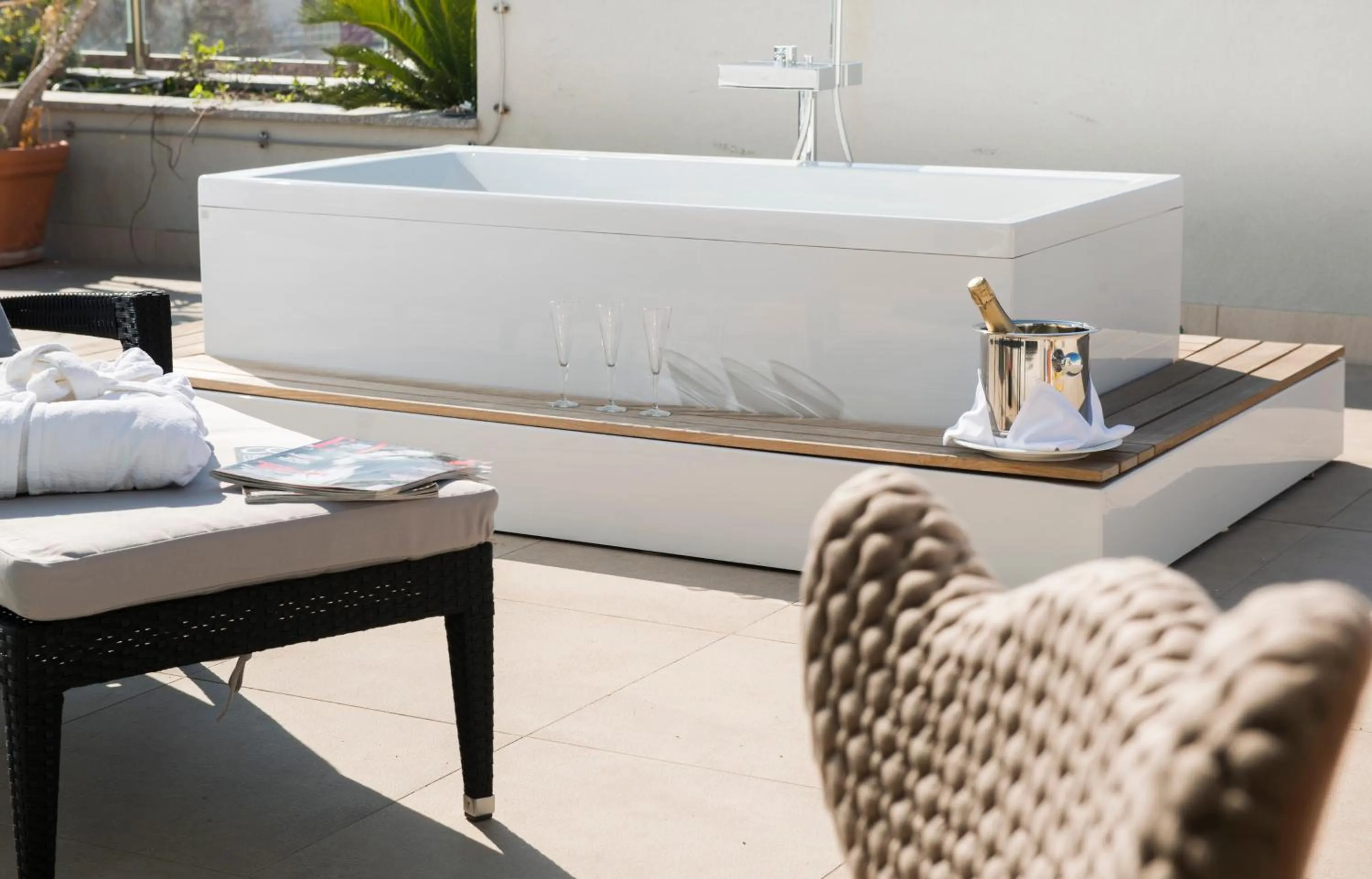 Balcony/Terrace in Boban Luxury Suites