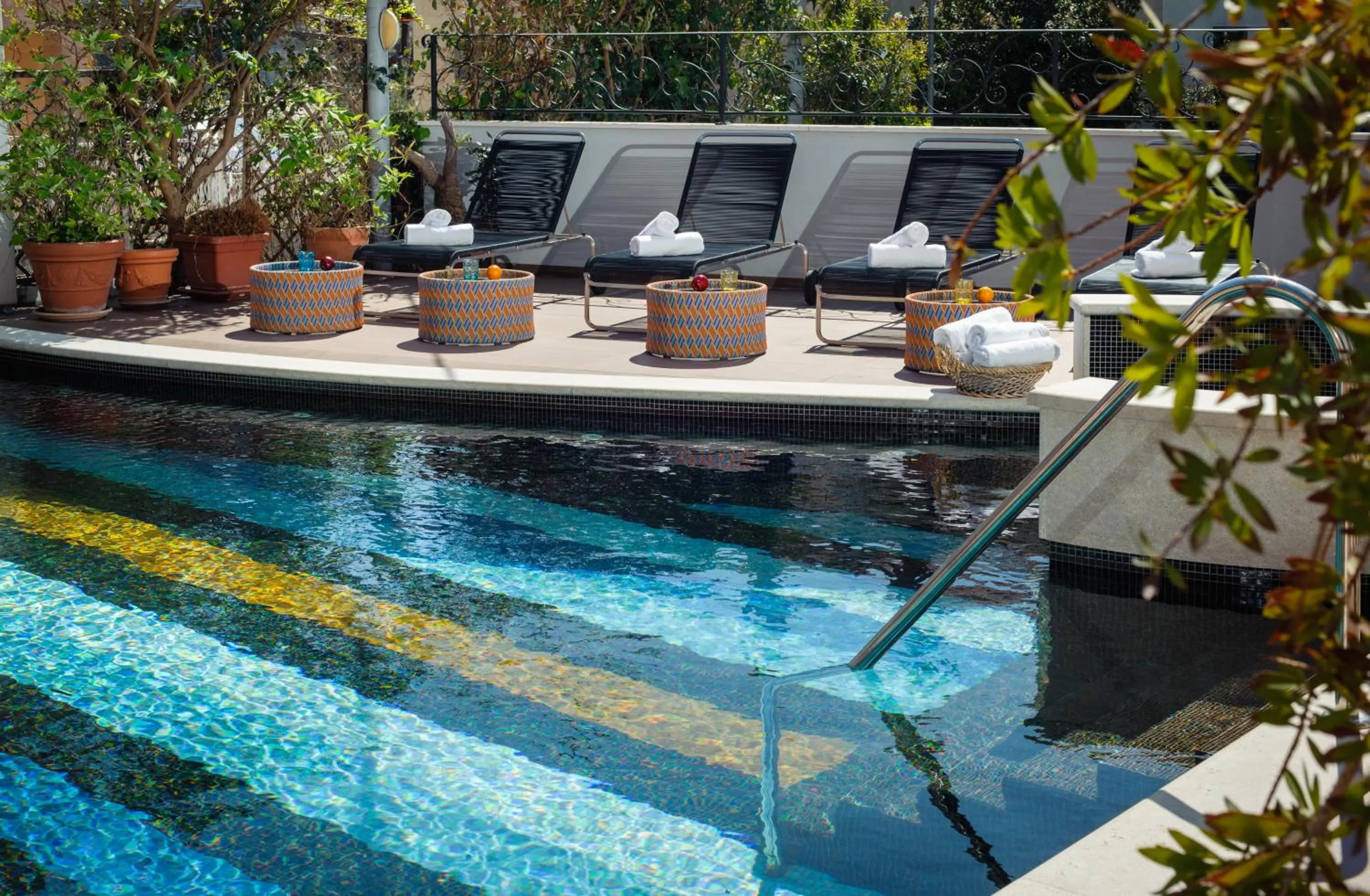 Swimming pool in Boban Luxury Suites