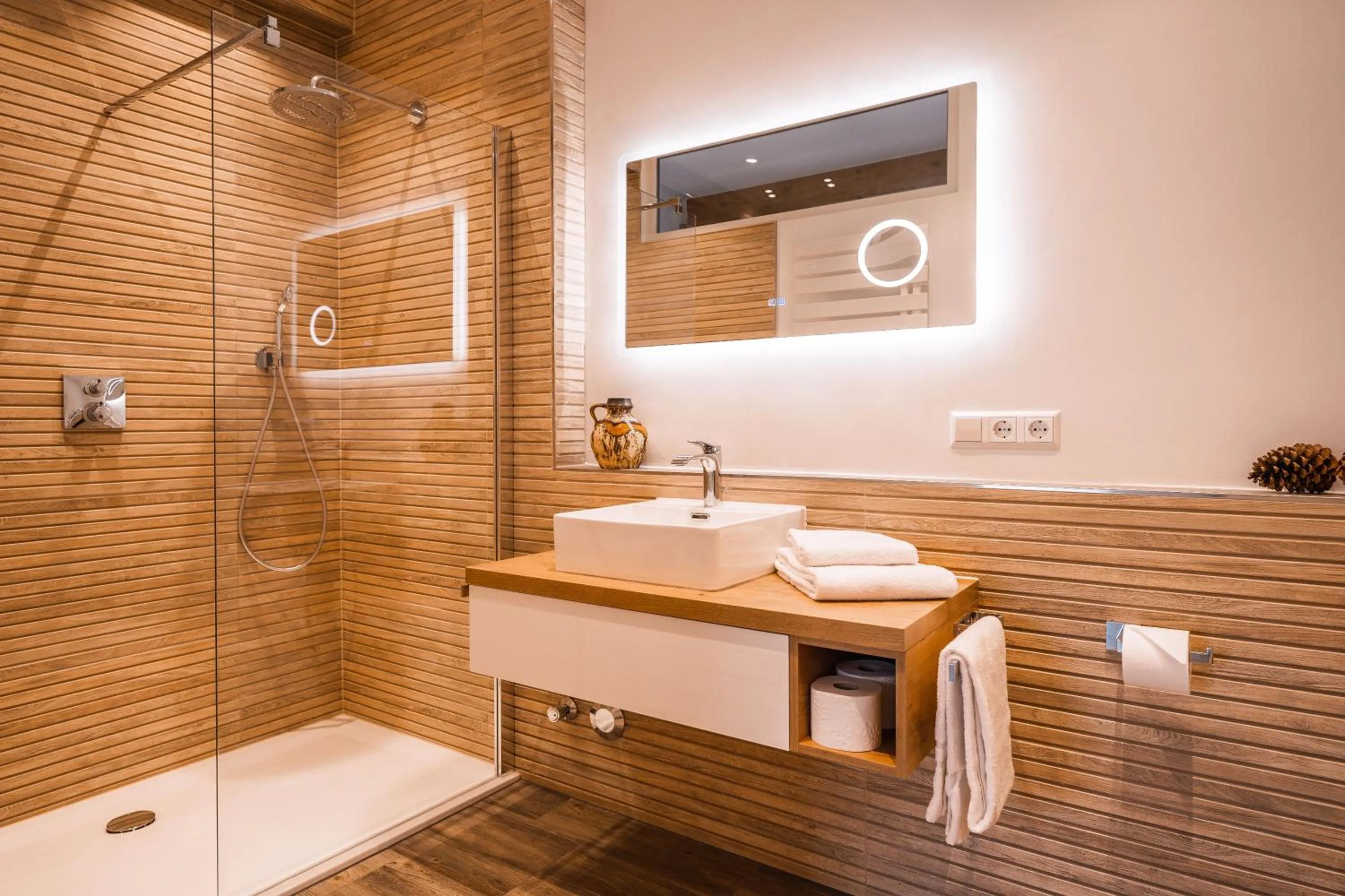 Bathroom in Hotel Großbach