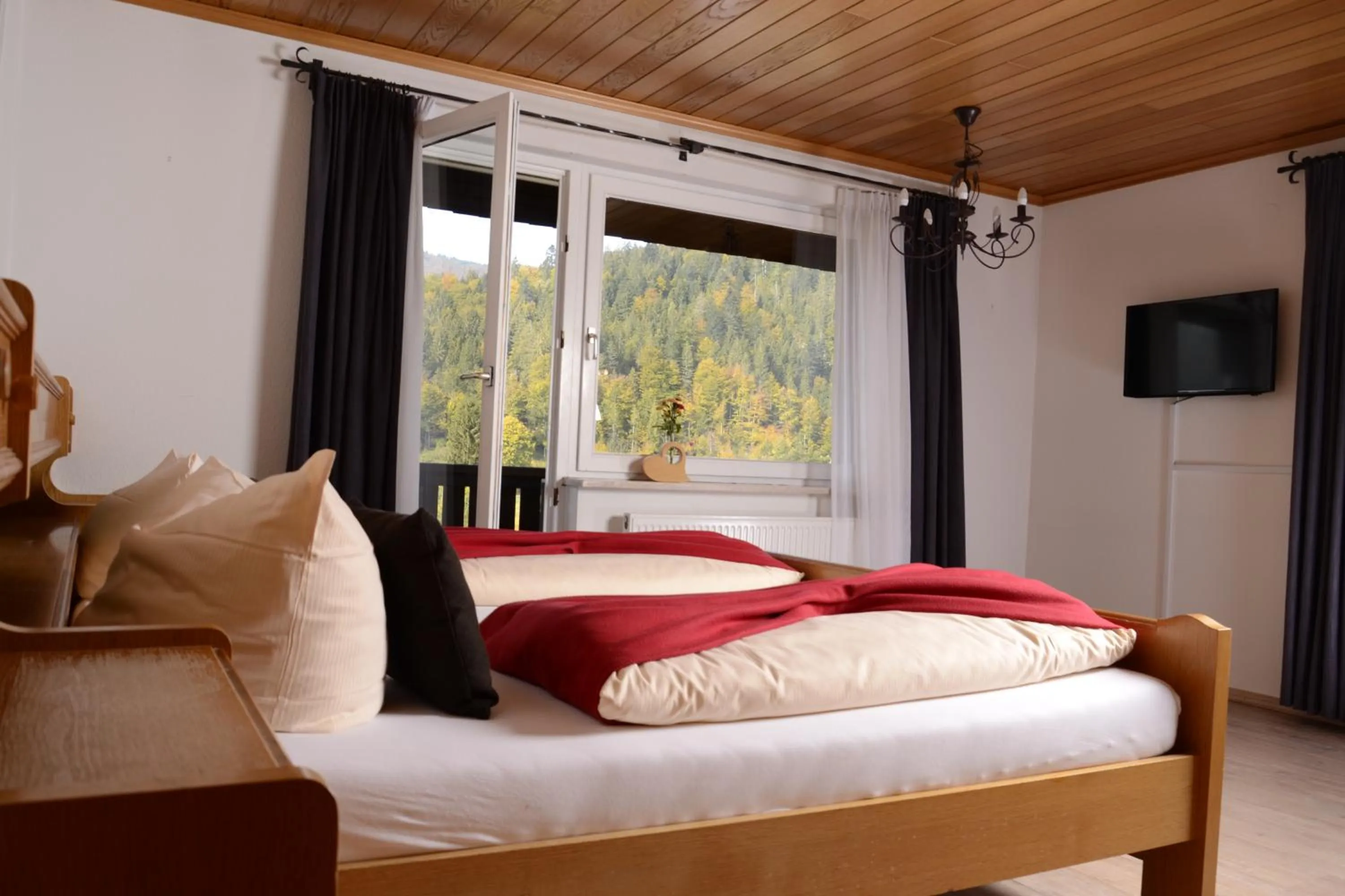 Photo of the whole room, Bed in Hotel Großbach