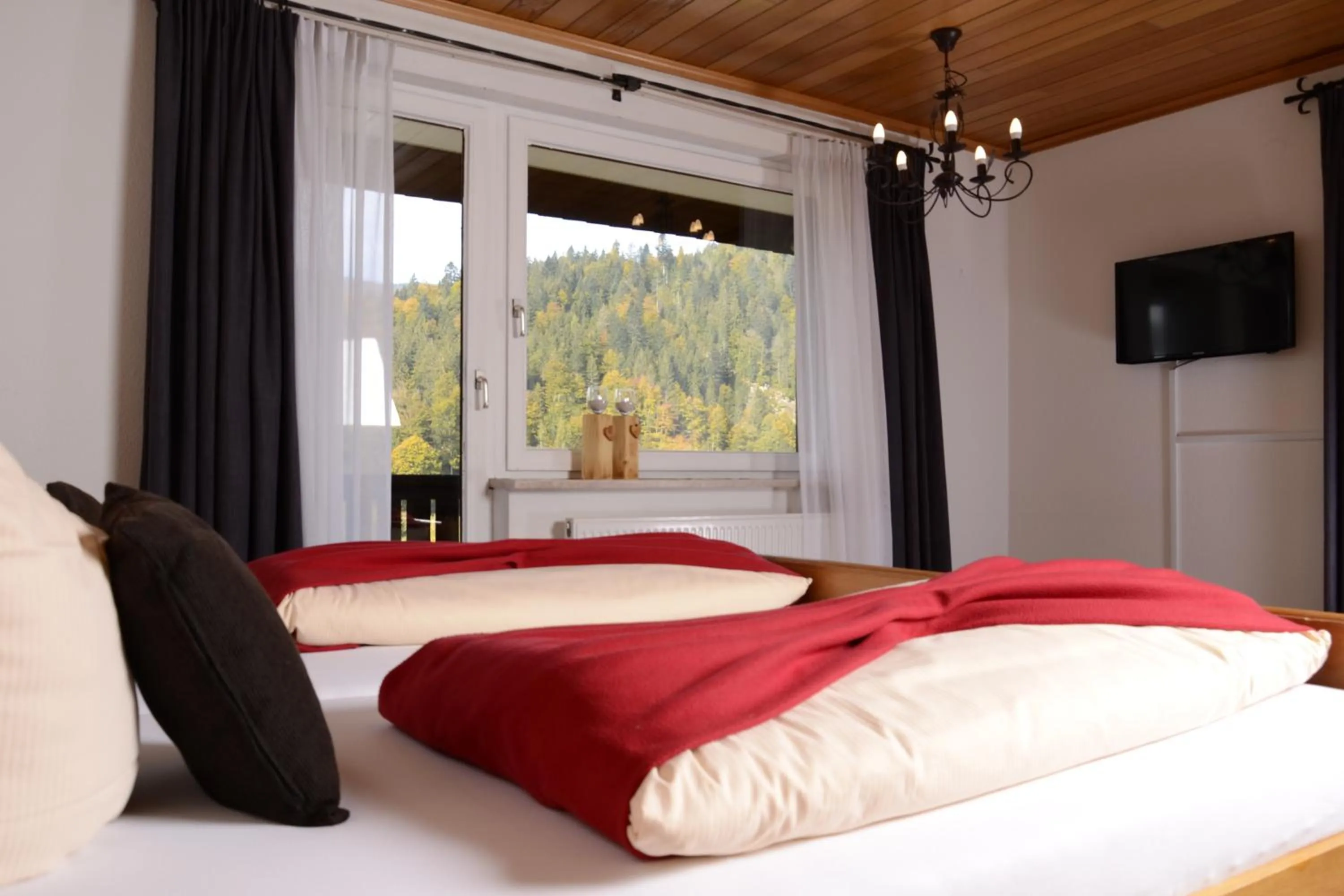 Photo of the whole room, Bed in Hotel Großbach