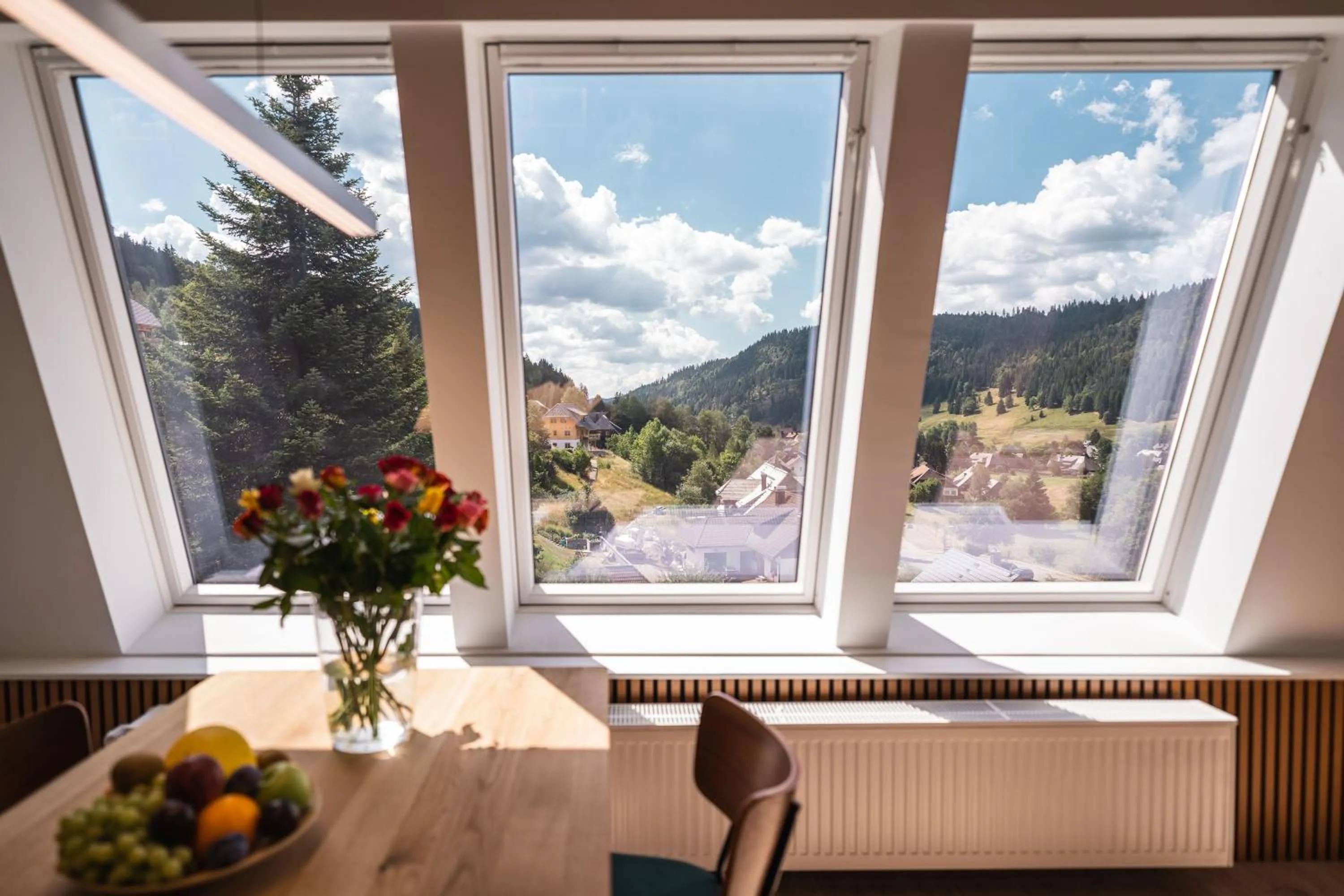 Mountain view in Hotel Großbach