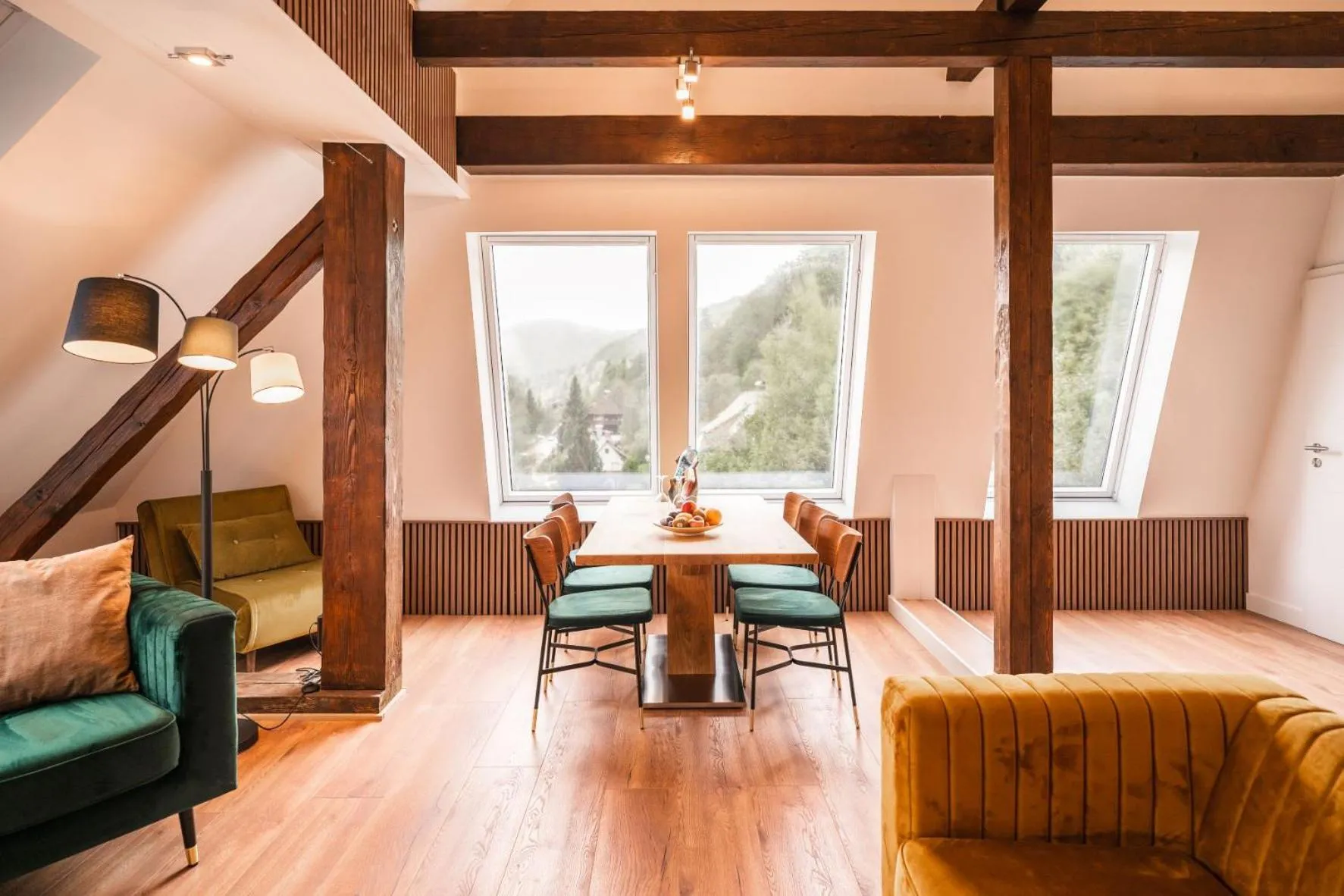 Seating area in Hotel Großbach