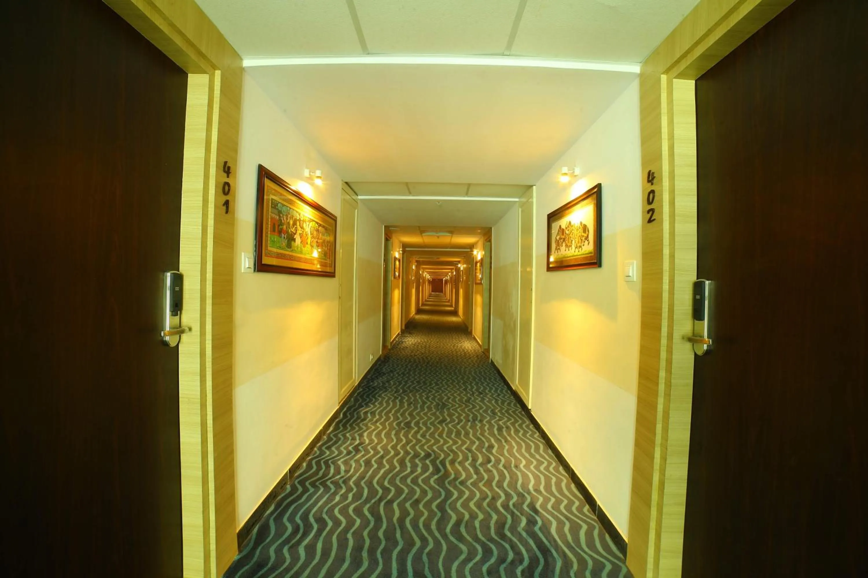 Floor plan in Bay View Hotel Vizag