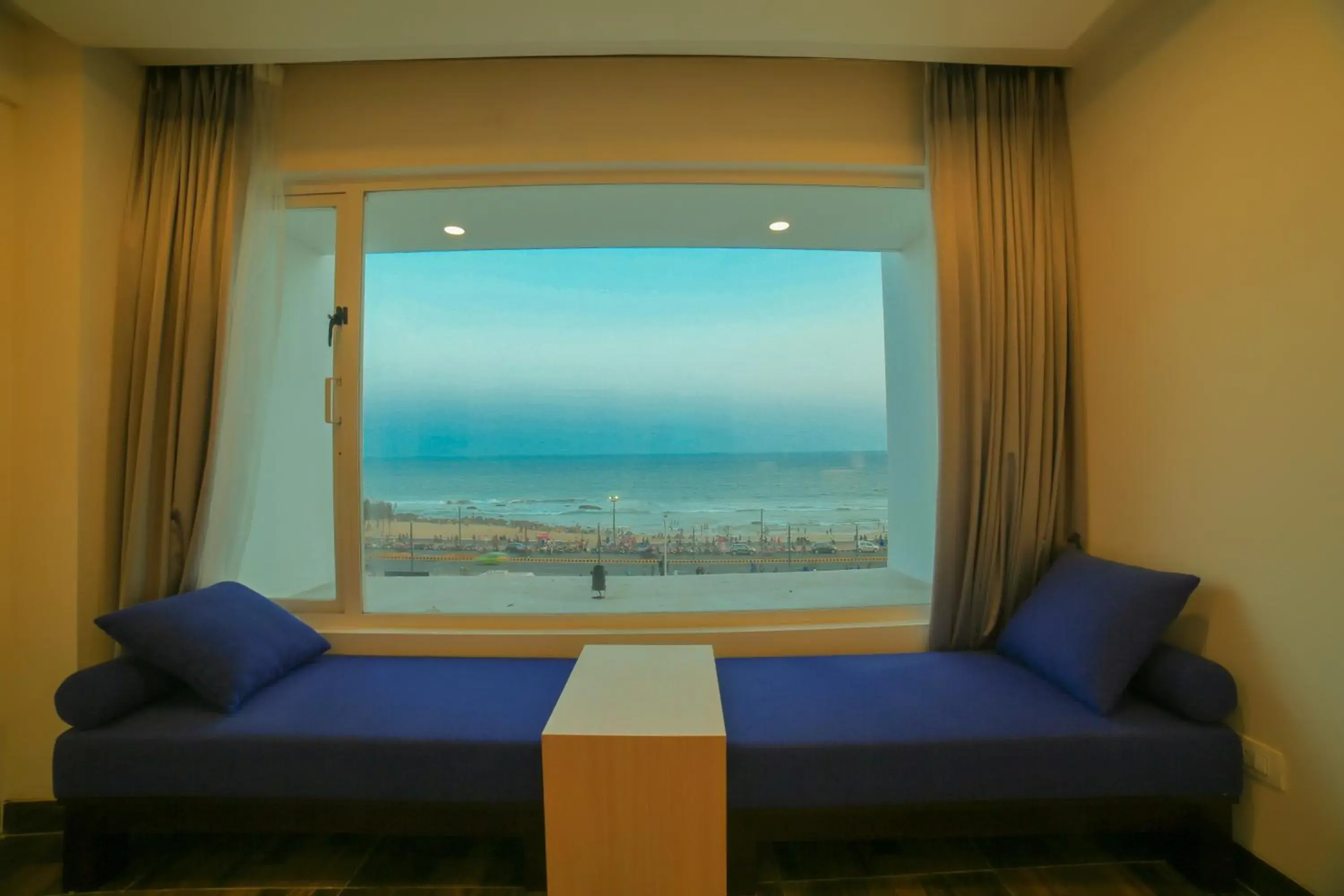 Sea view in Bay View Hotel Vizag Sea view in Bay View Hotel Vizag