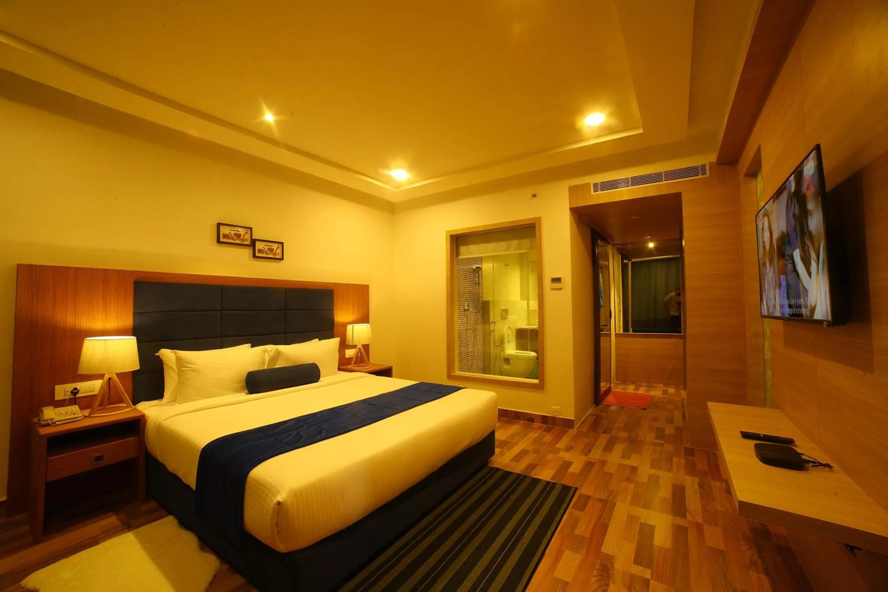 Bedroom, Bed in Bay View Hotel Vizag
