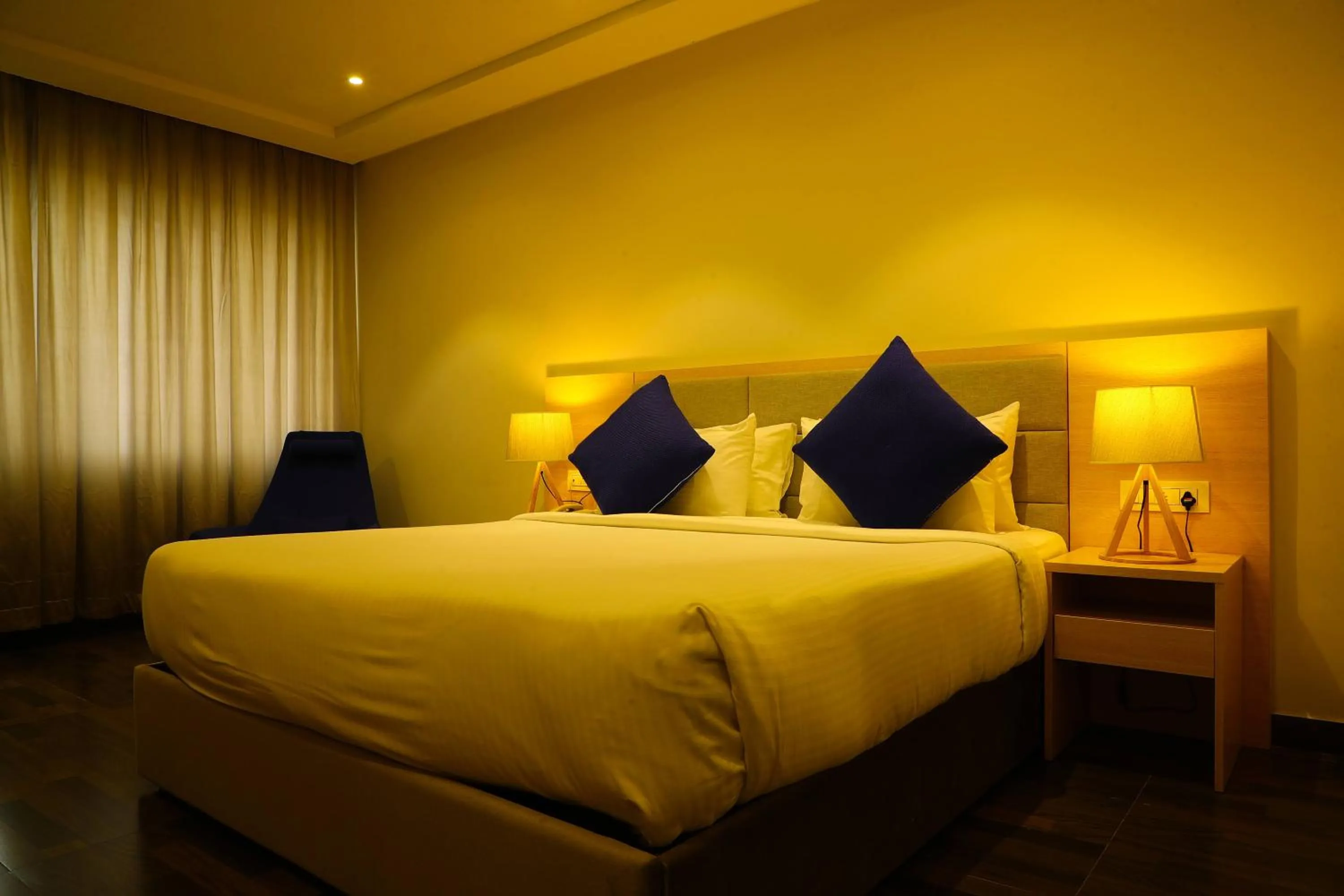 Bedroom, Bed in Bay View Hotel Vizag