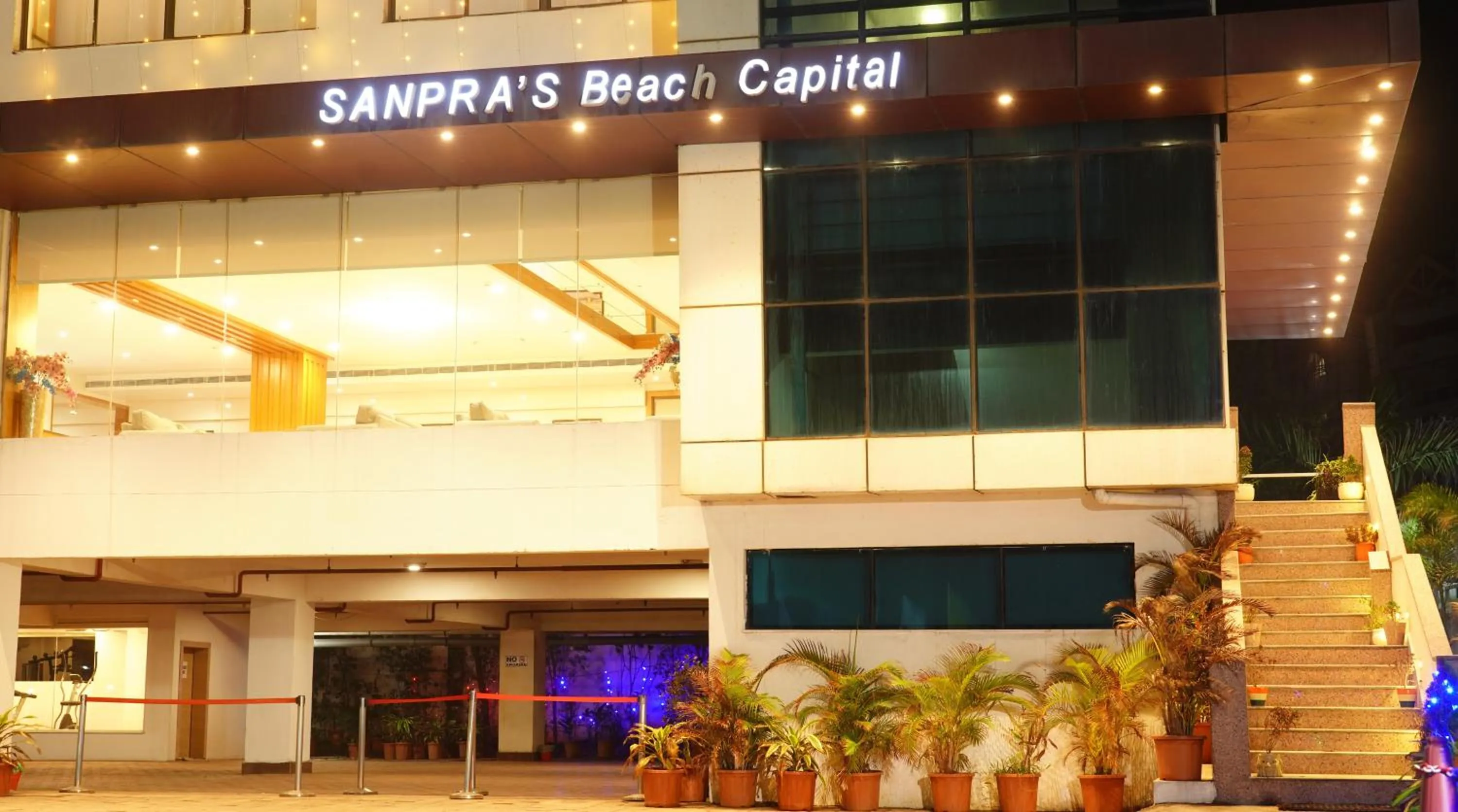Facade/entrance in Bay View Hotel Vizag
