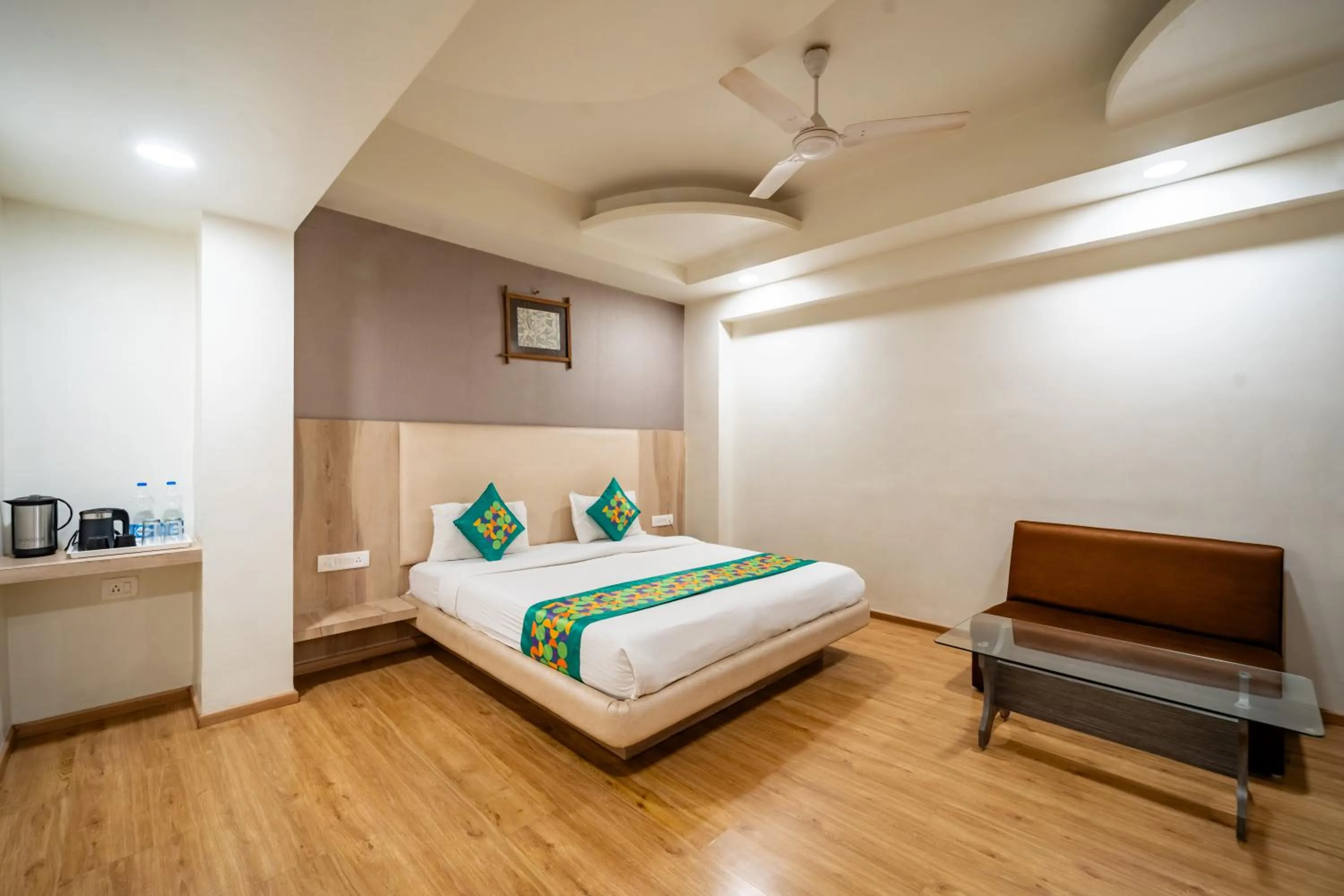 Bedroom, Bed in Treebo Kamal Regency