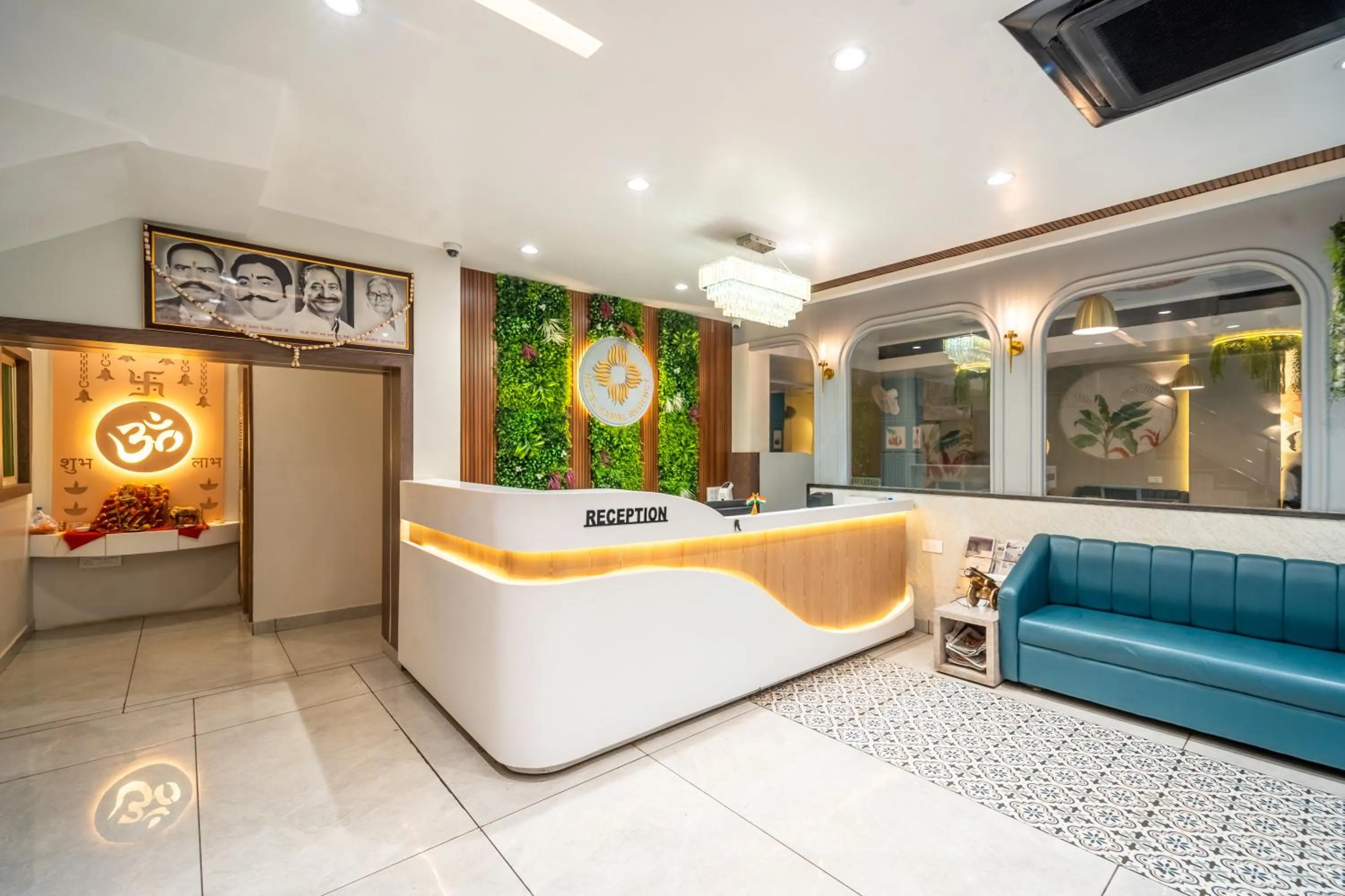 Lobby or reception in Treebo Kamal Regency