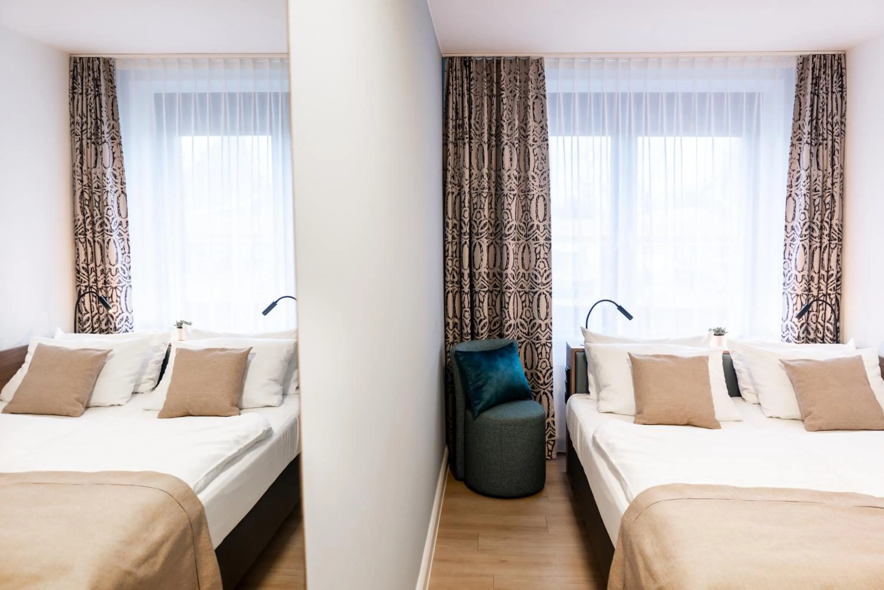 Bed in Garner Hotel Hamburg Nord by IHG