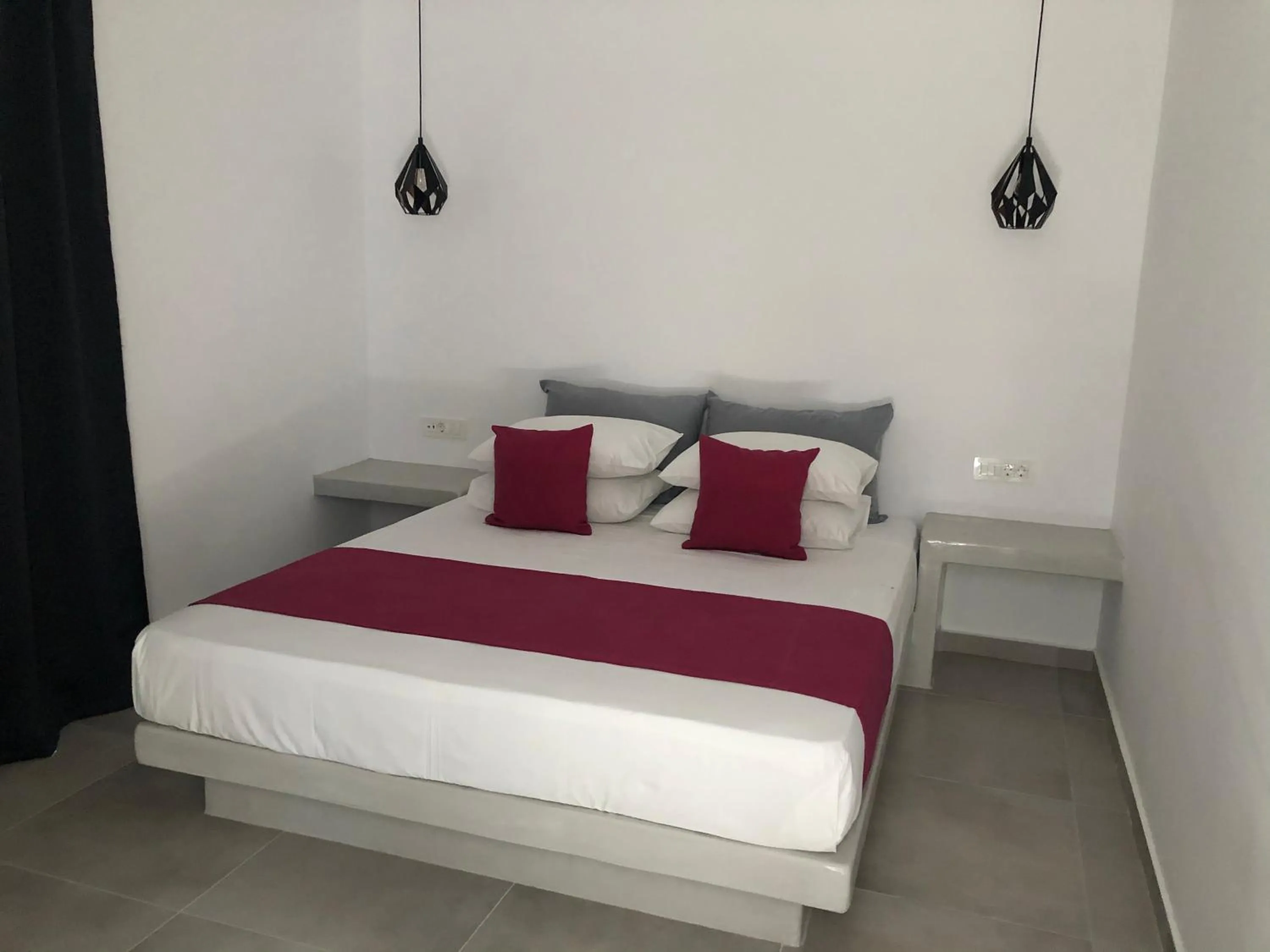 Bed in Dragonfly Villas