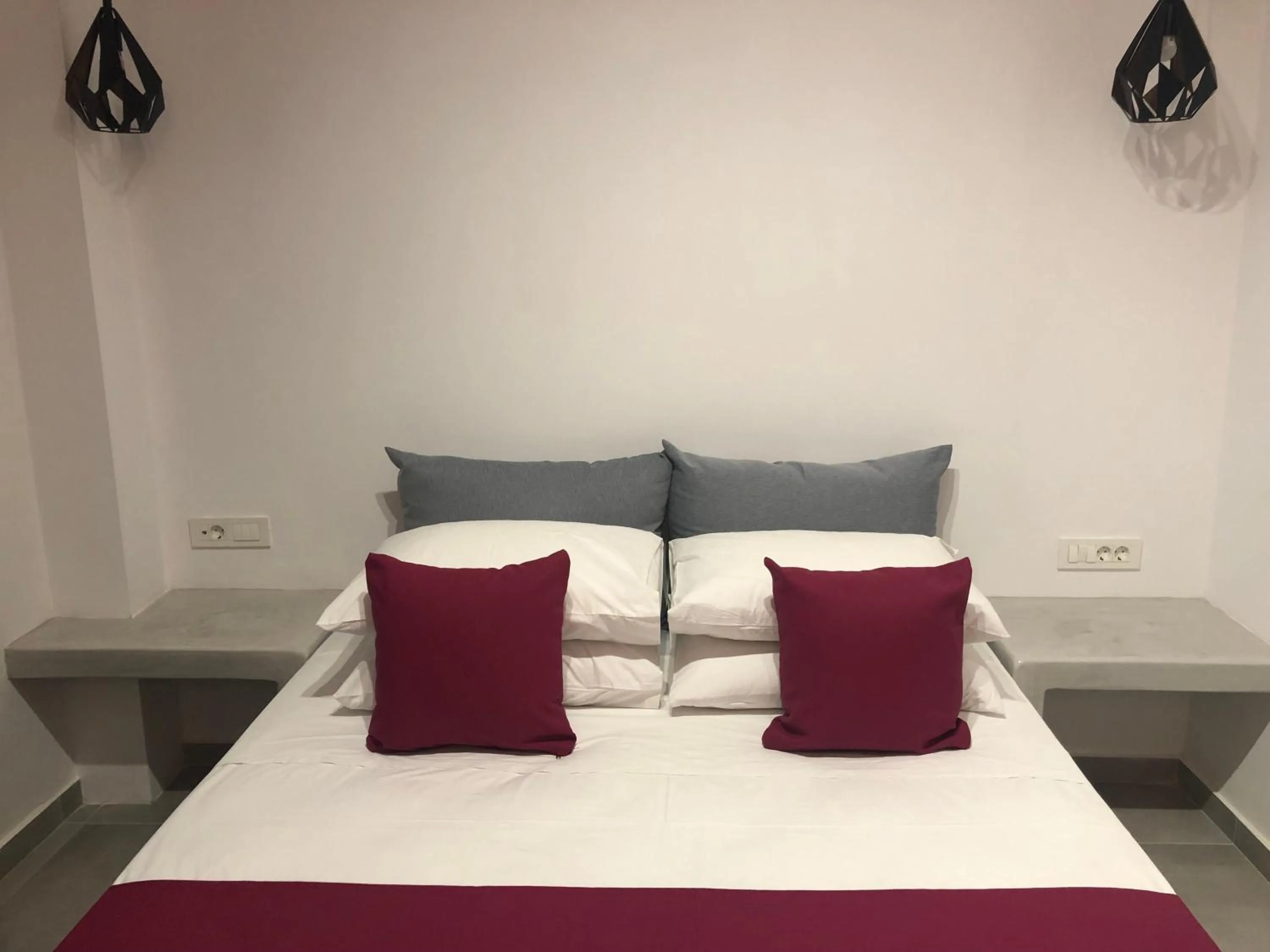 Bed in Dragonfly Villas