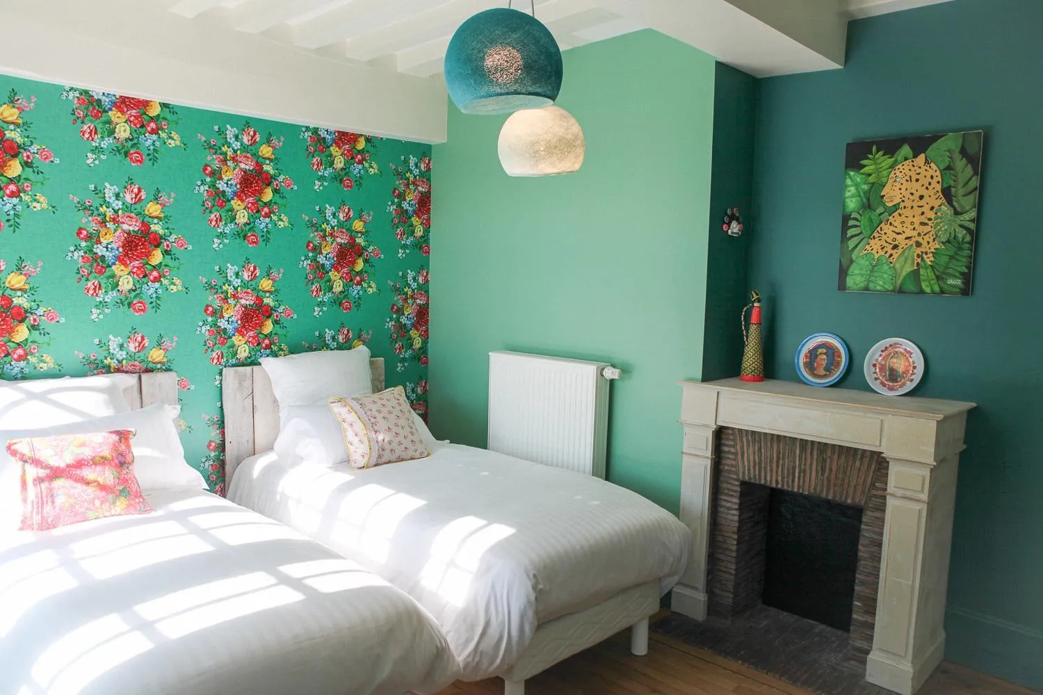 Bed in Le manoir des chevaux dorés