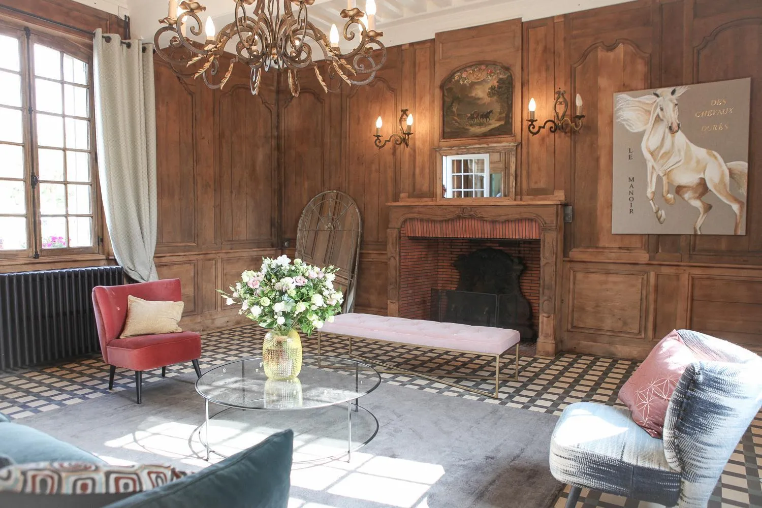 Le manoir des chevaux dorés