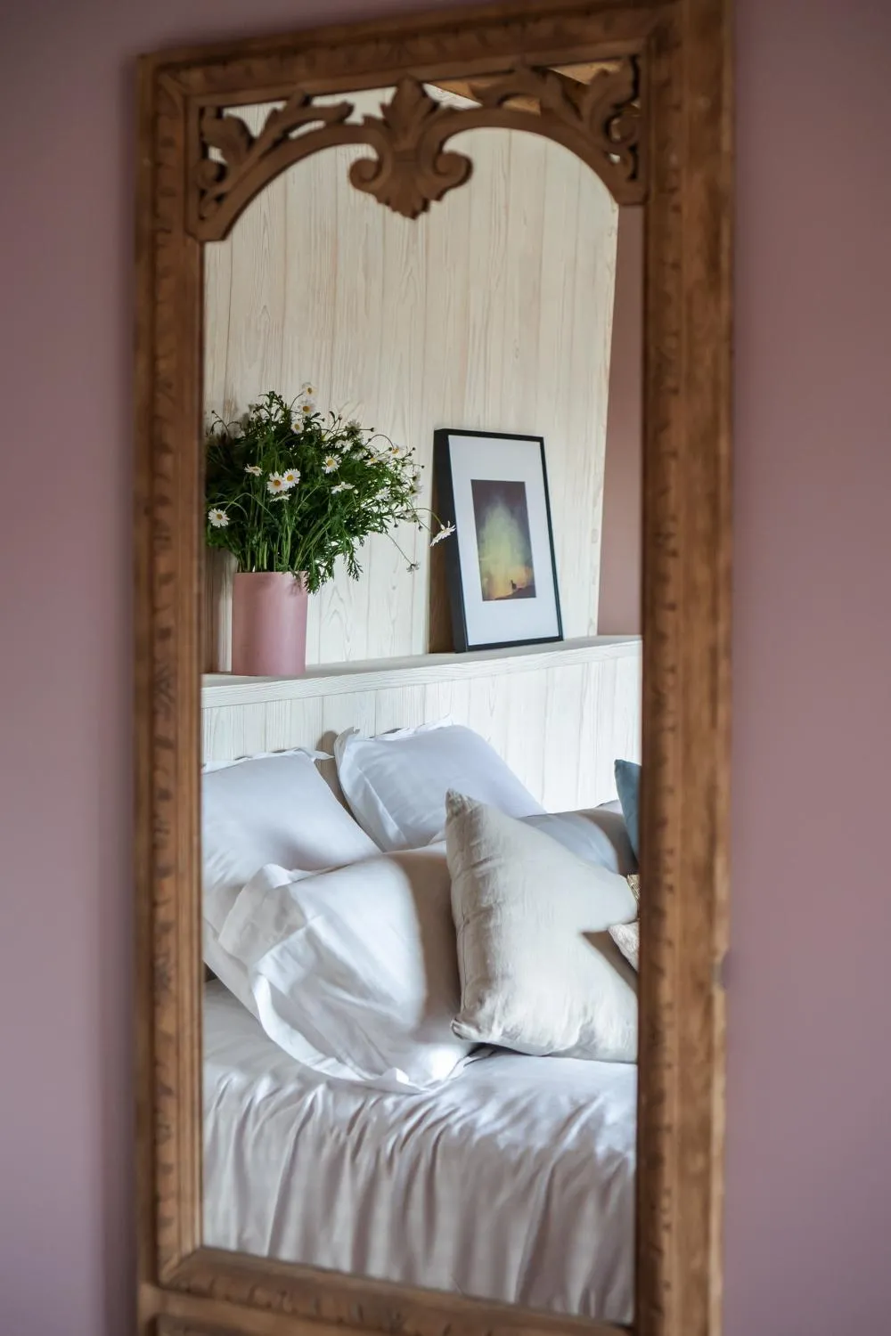 Bed in Le manoir des chevaux dorés