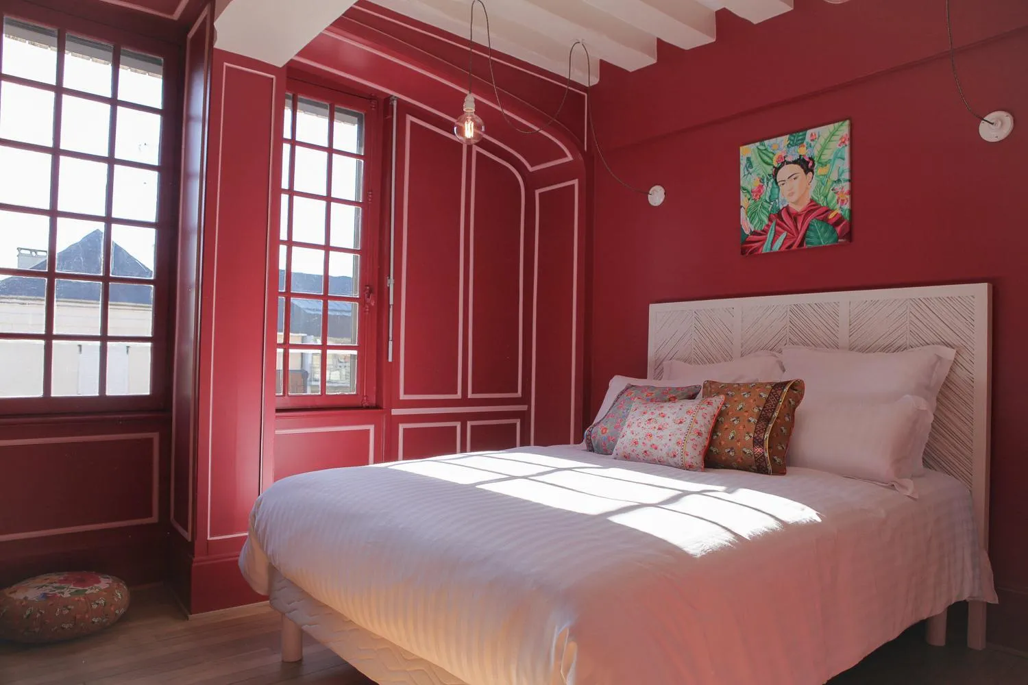 Bed in Le manoir des chevaux dorés