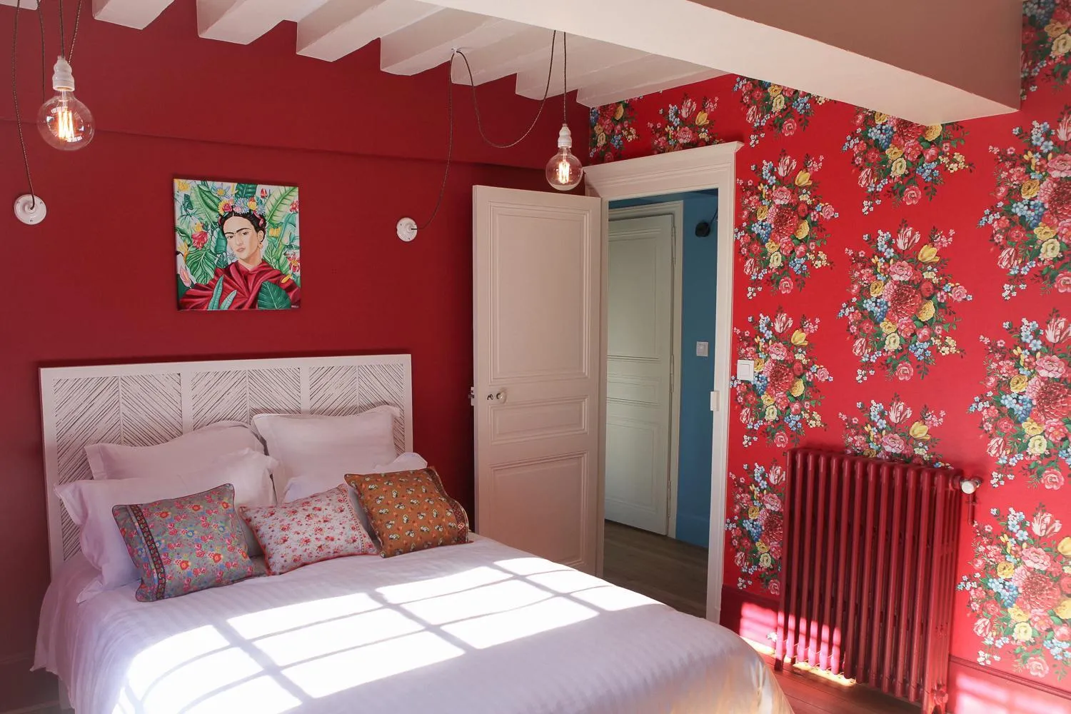 Bed in Le manoir des chevaux dorés