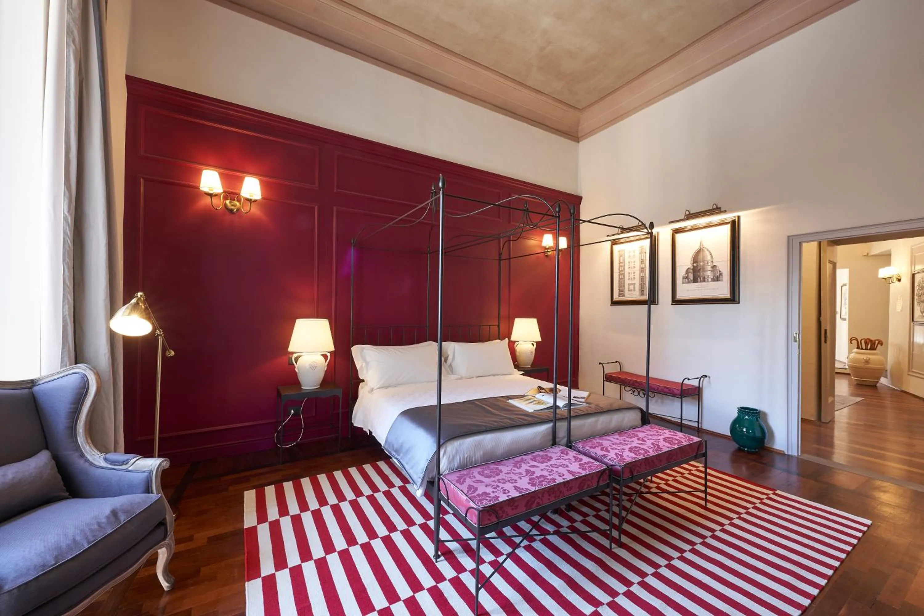 Bed in Peruzzi Urban Residences