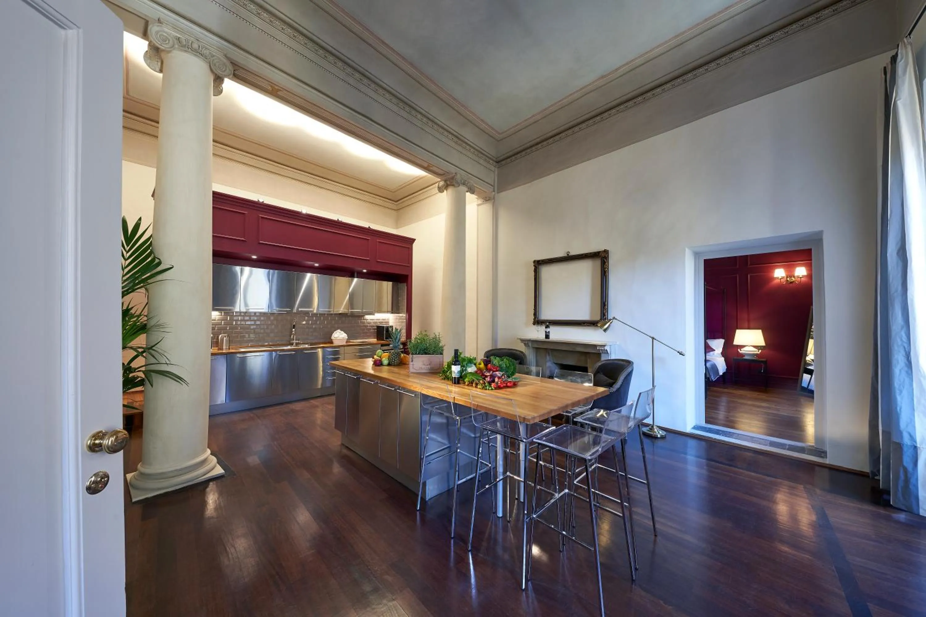 Kitchen or kitchenette in Peruzzi Urban Residences