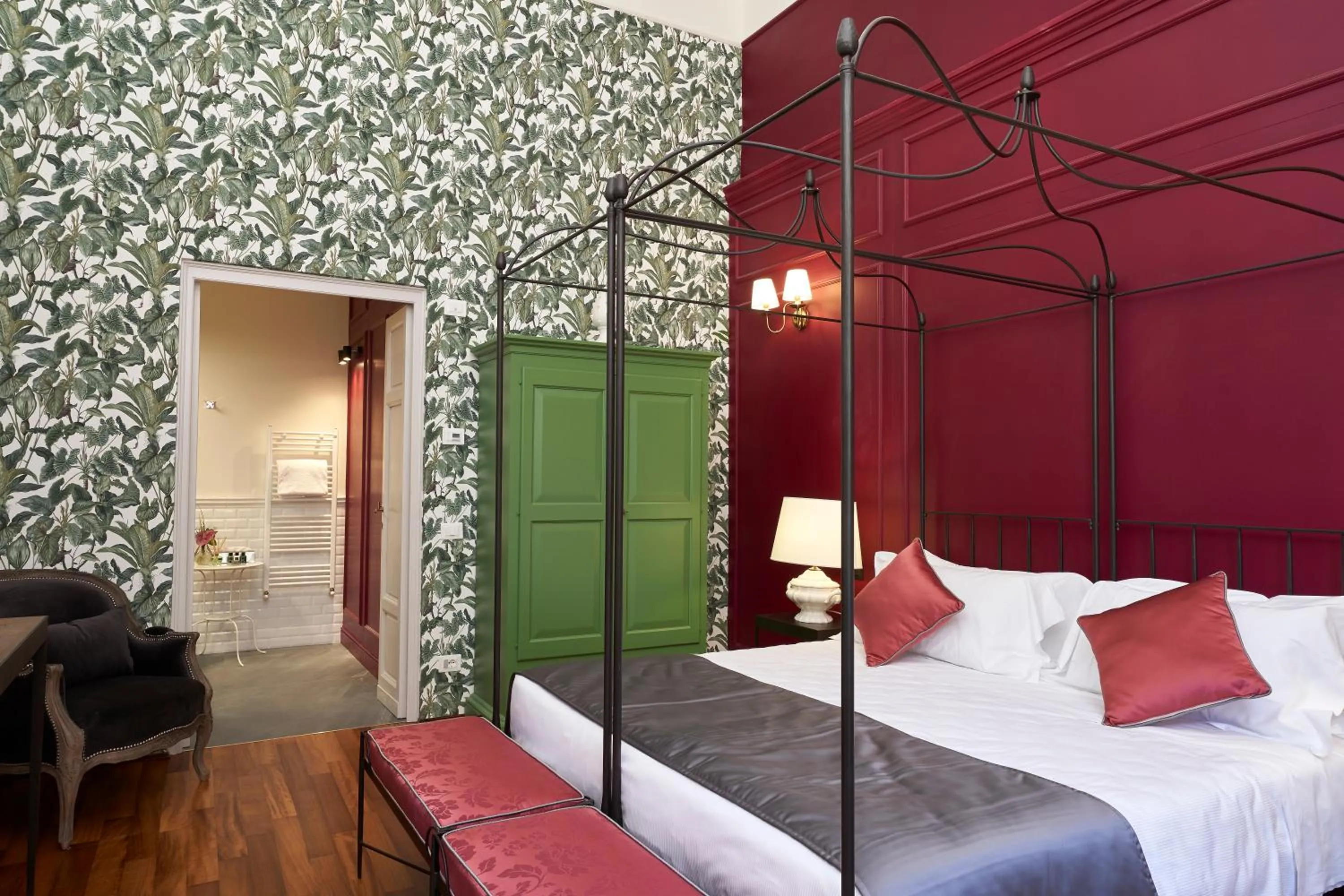 Bed in Peruzzi Urban Residences