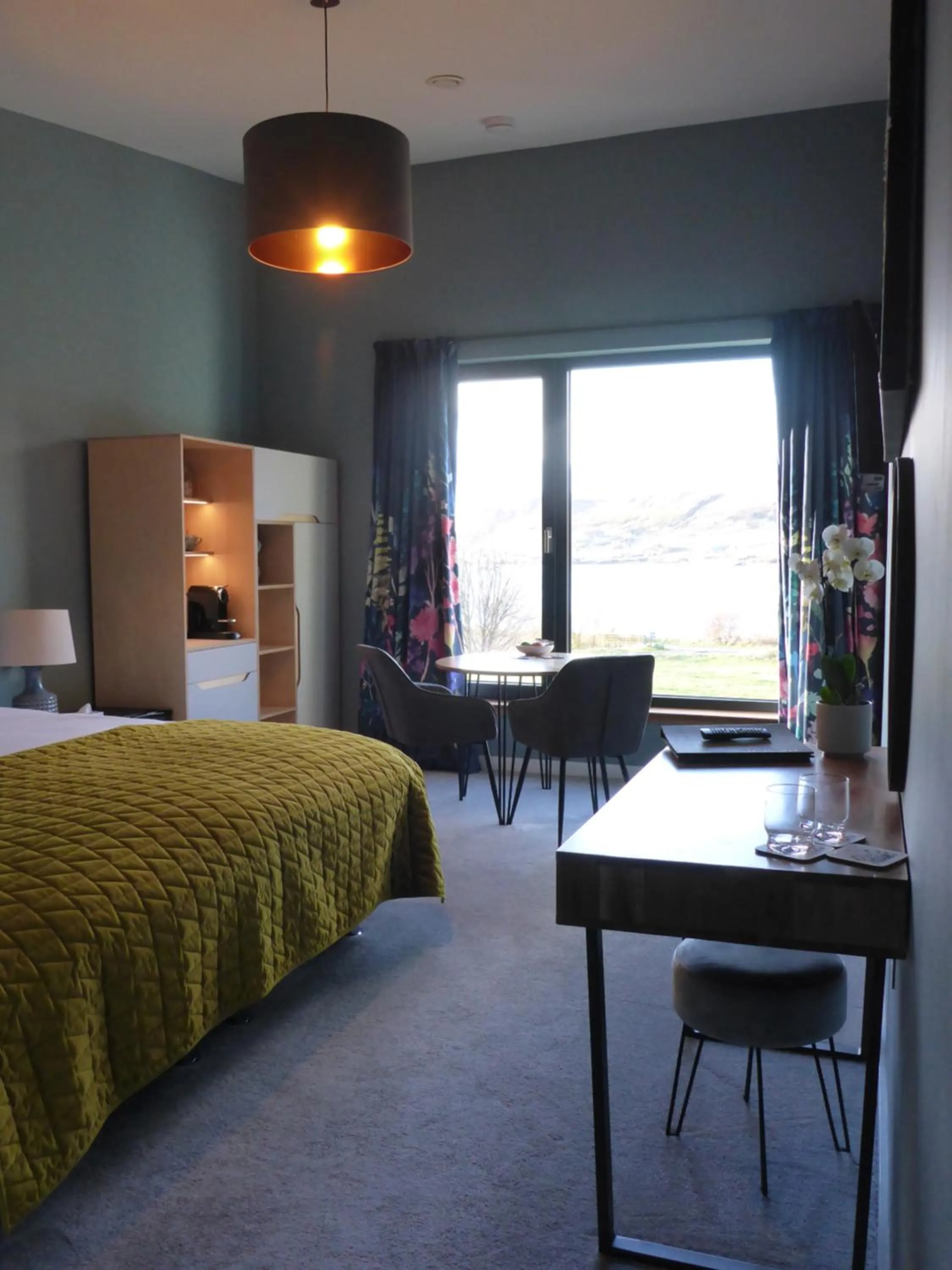 Bed in Stones Luxury B&B with hot tub and self-contained rooms
