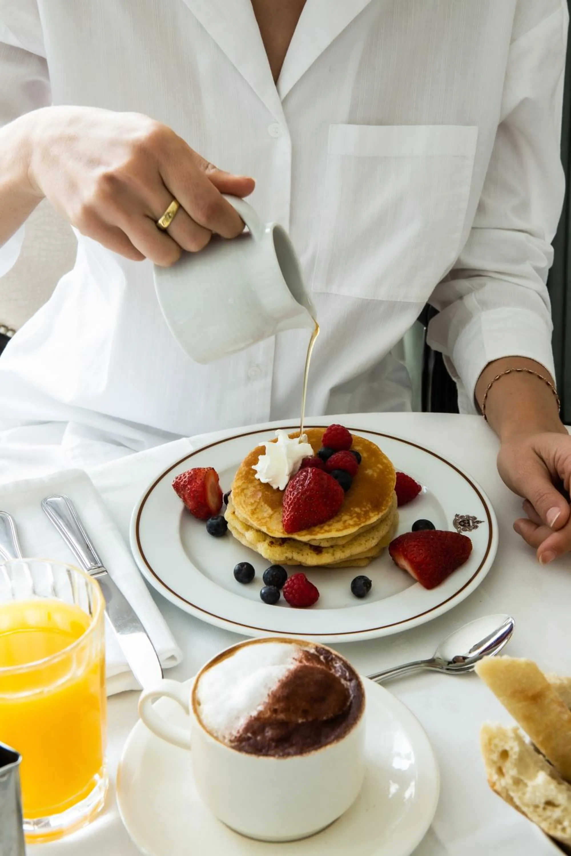 Breakfast in Hôtel Saint-Pétersbourg Opéra & Spa