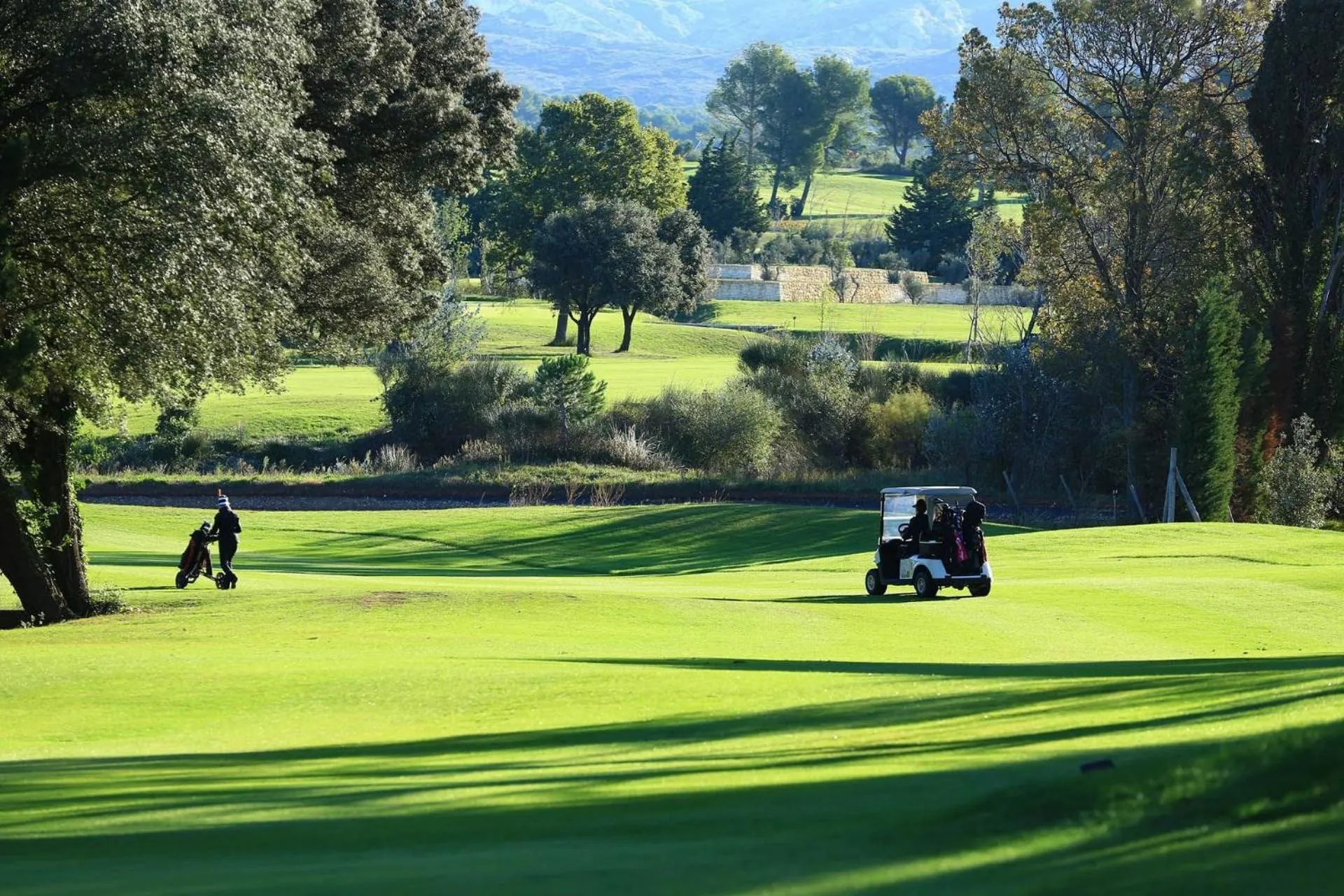 Golfcourse in Hotel Terriciaë aux portes de Maussane les Alpilles