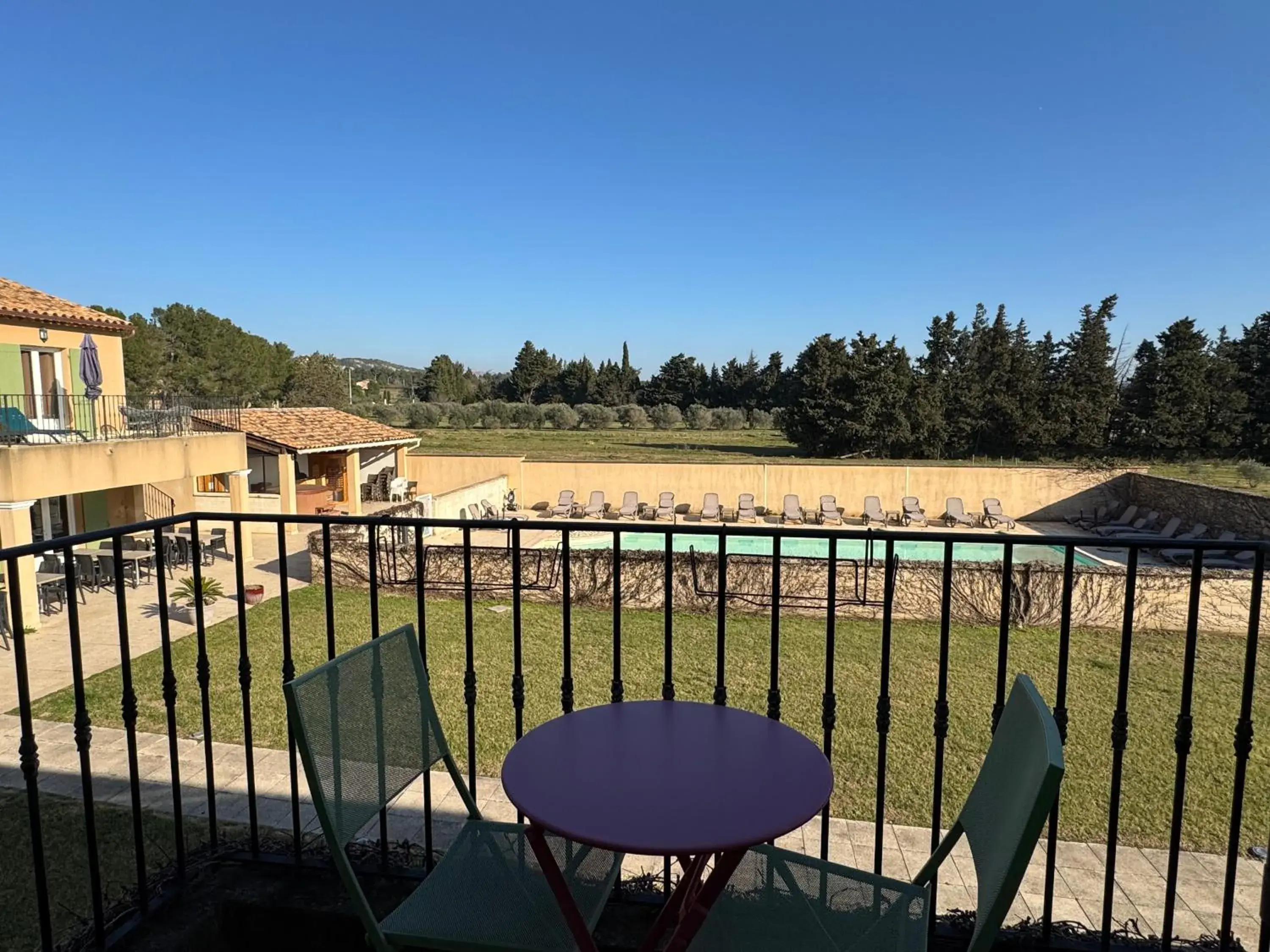 Mountain view in Hotel Terriciaë aux portes de Maussane les Alpilles Mountain view in Hotel Terriciaë aux portes de Maussane les Alpilles
