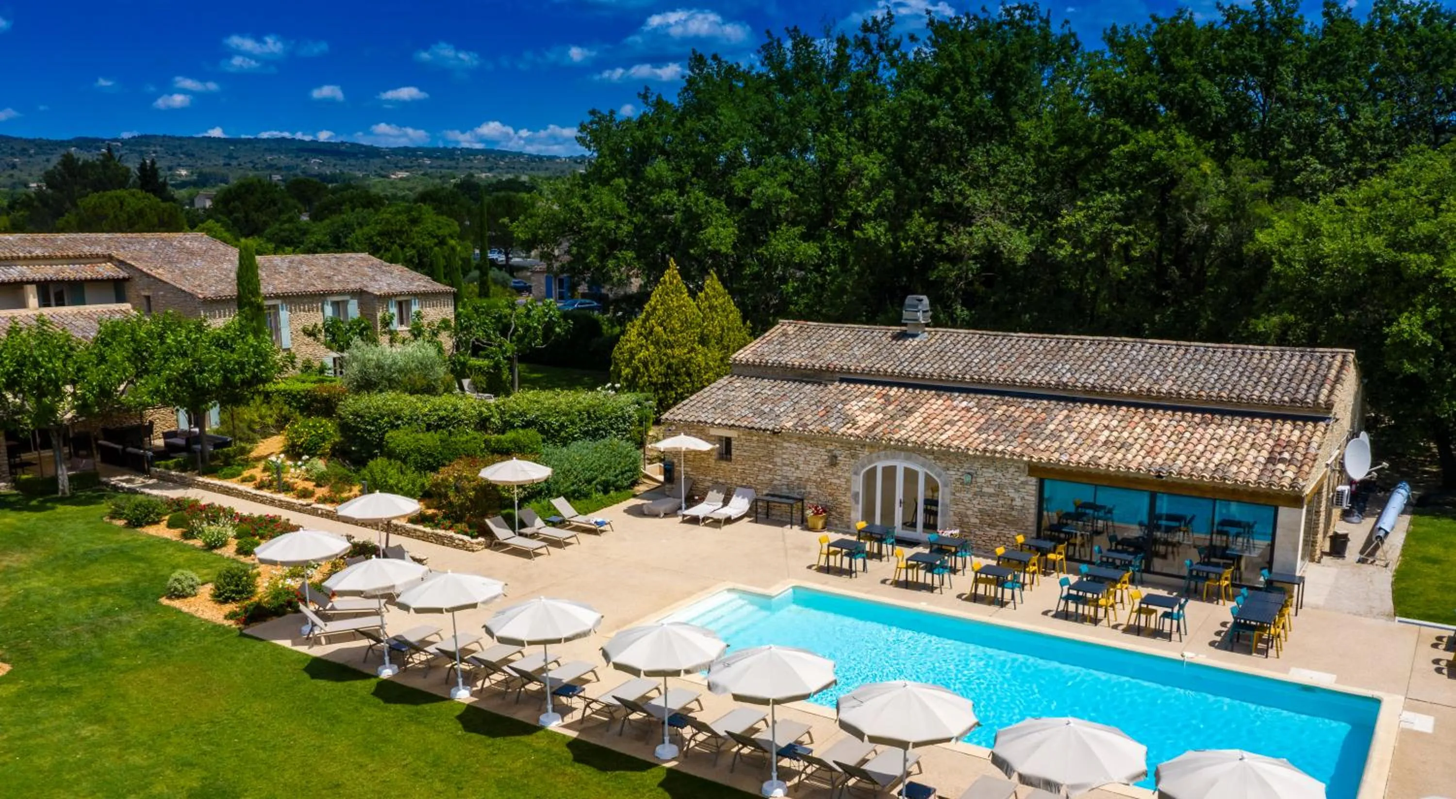 Swimming pool in Mas De La Senancole & Spa