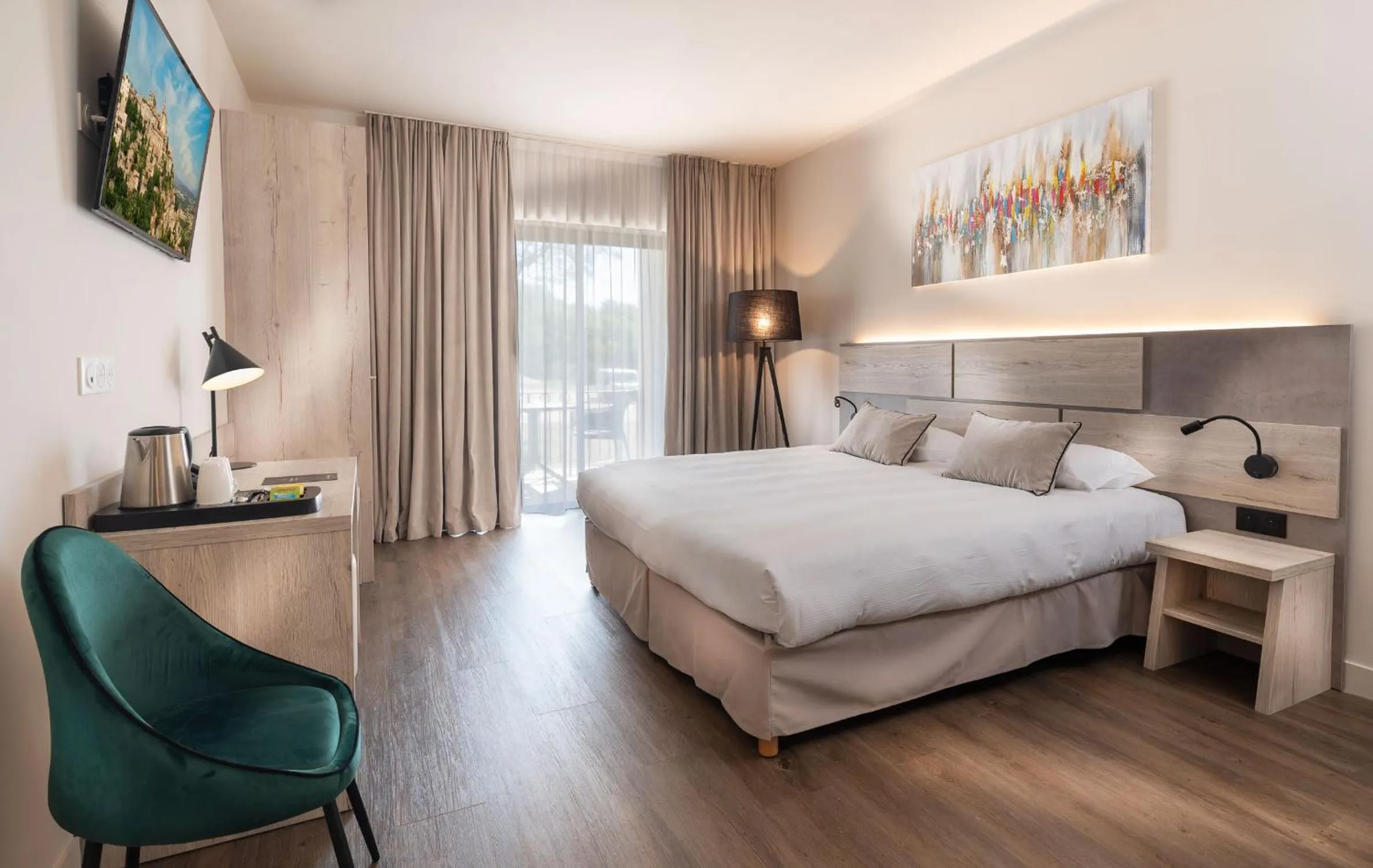 Bedroom, Bed in Mas De La Senancole & Spa