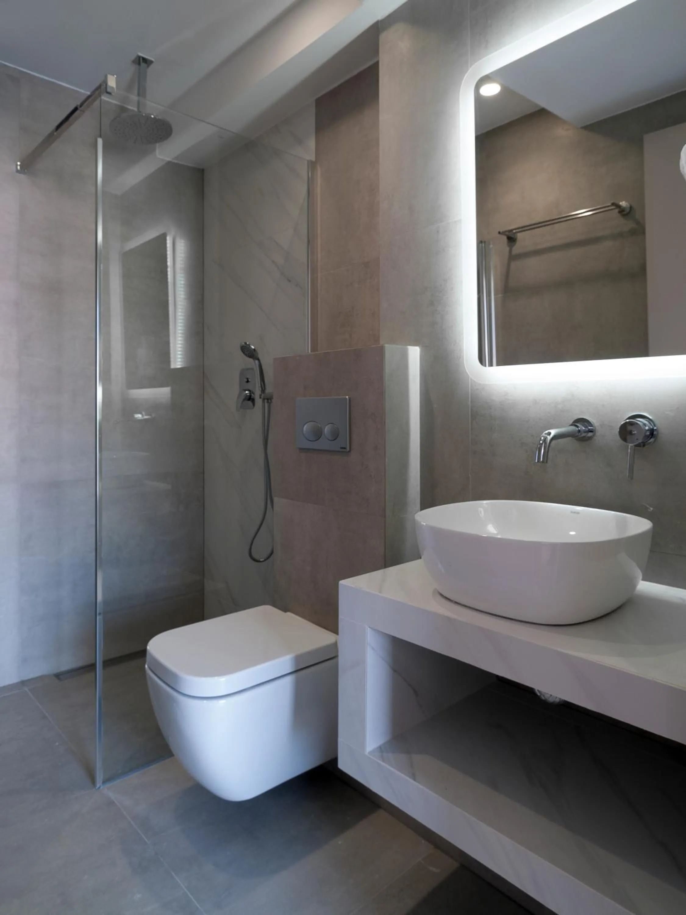 Shower in Olympos Suites Apartments