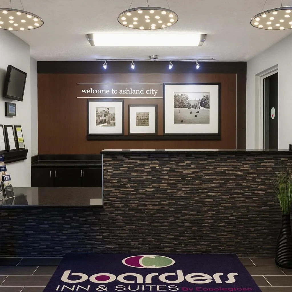 Lobby or reception in Boarders Inn & Suites by Cobblestone Hotels - Ashland City