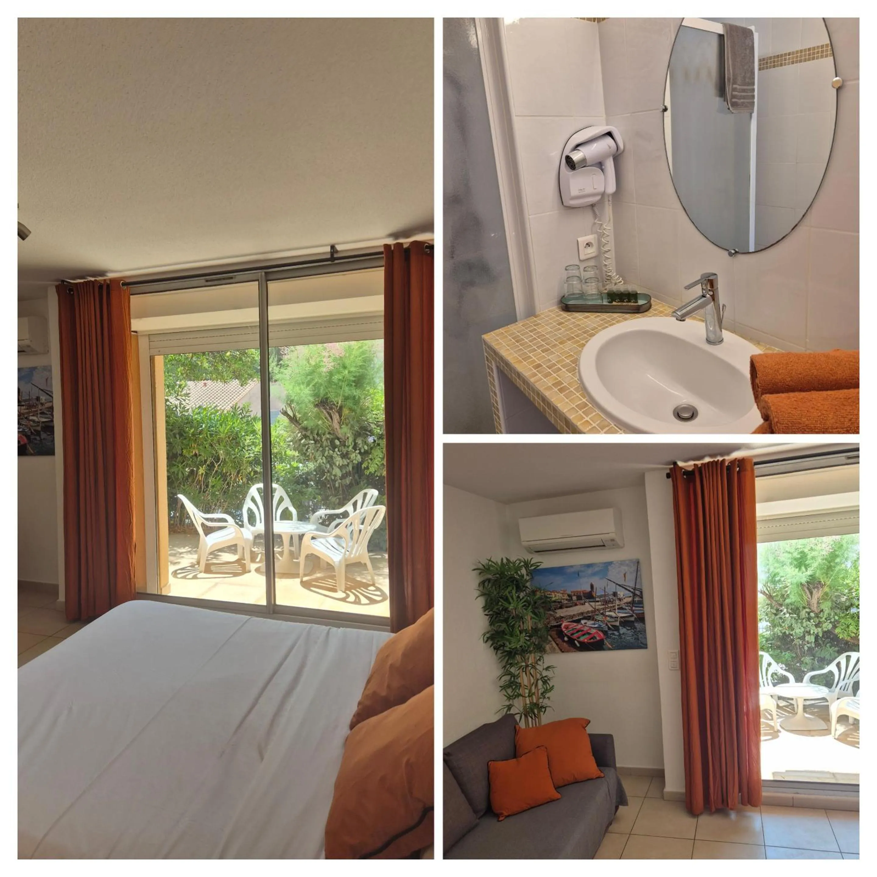 Bed in Hôtel Le Maritime