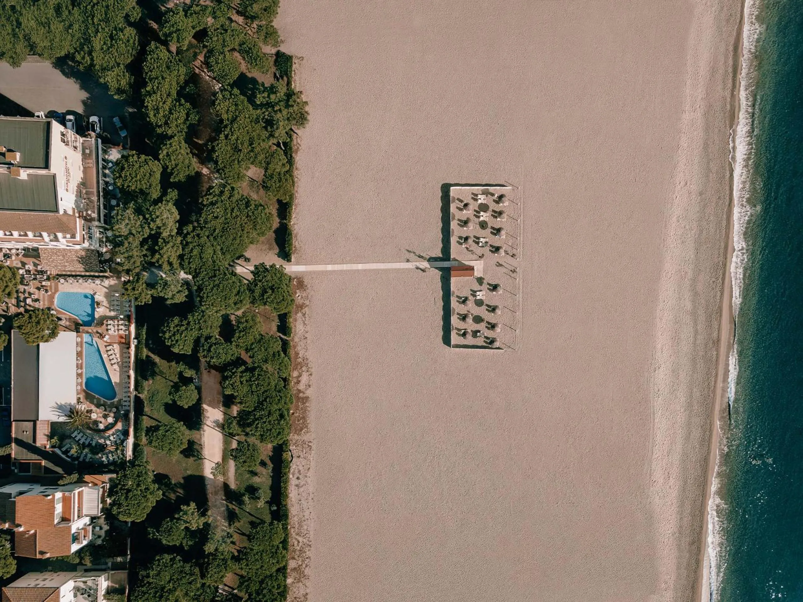Beach in Grand Hôtel Du Lido