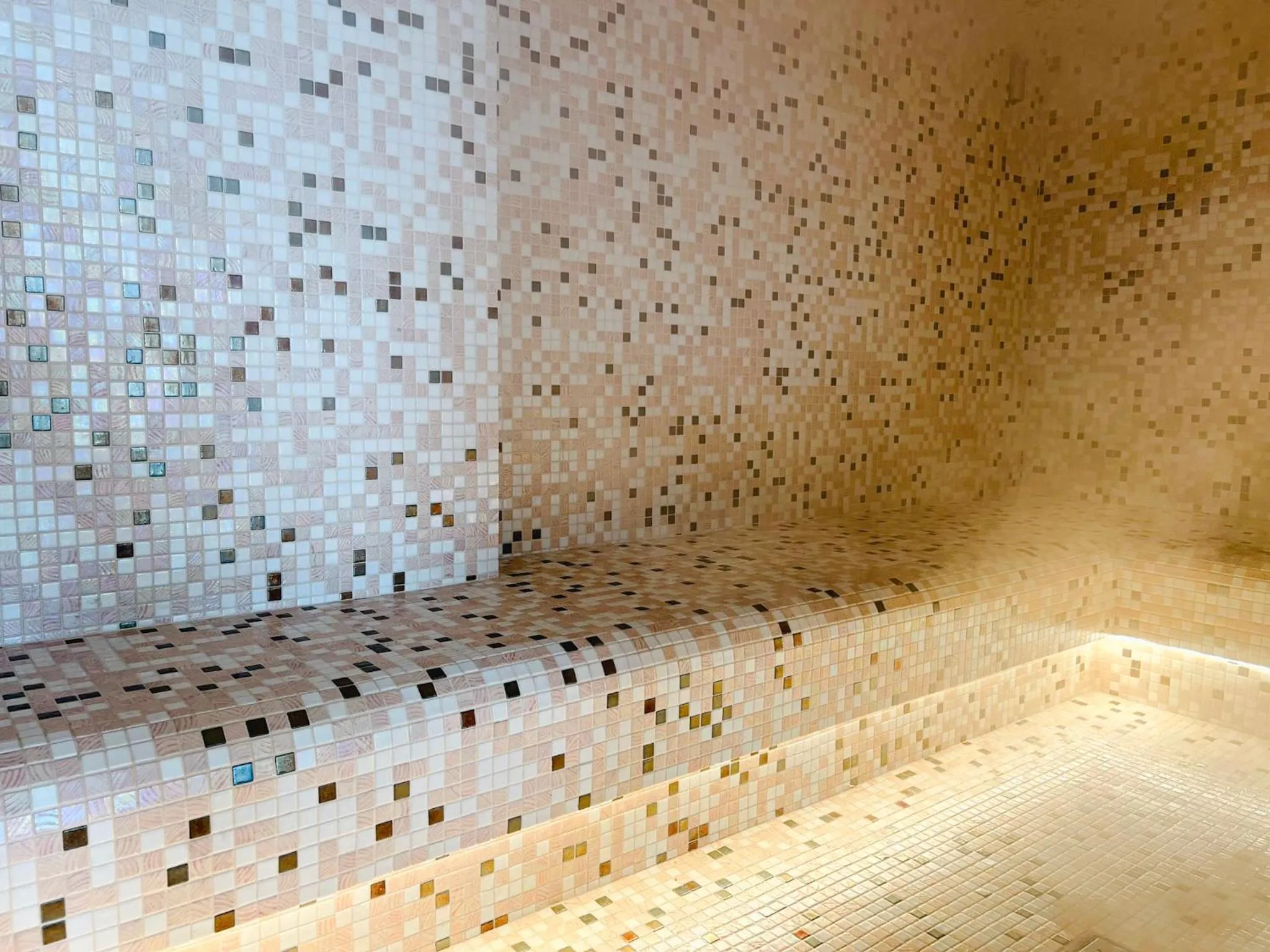 Steam room in Relais et Châteaux Thalasso & Spa Ile de la Lagune