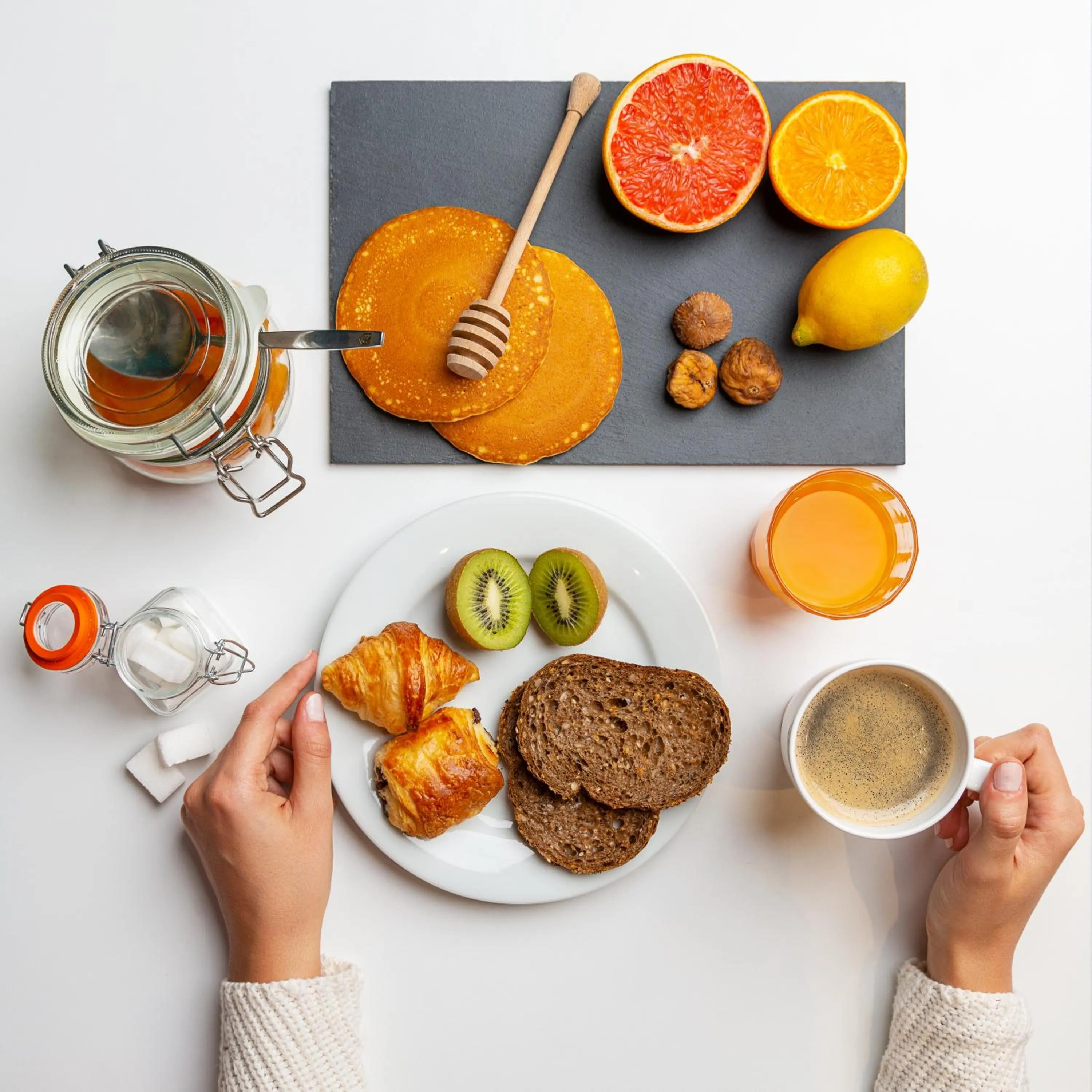 Breakfast in Aparthotel Adagio Paris XV