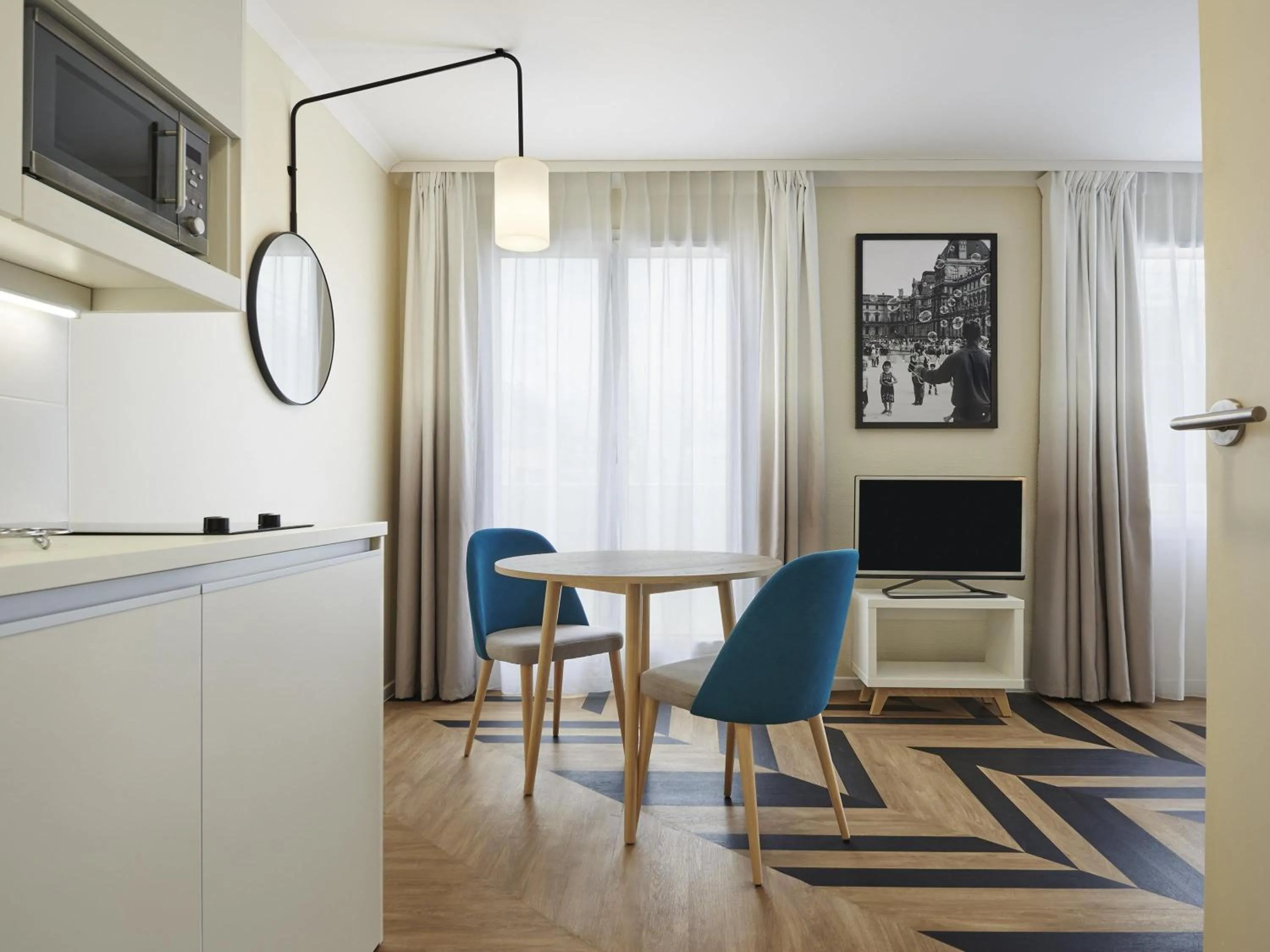 Bedroom in Aparthotel Adagio Porte de Versailles