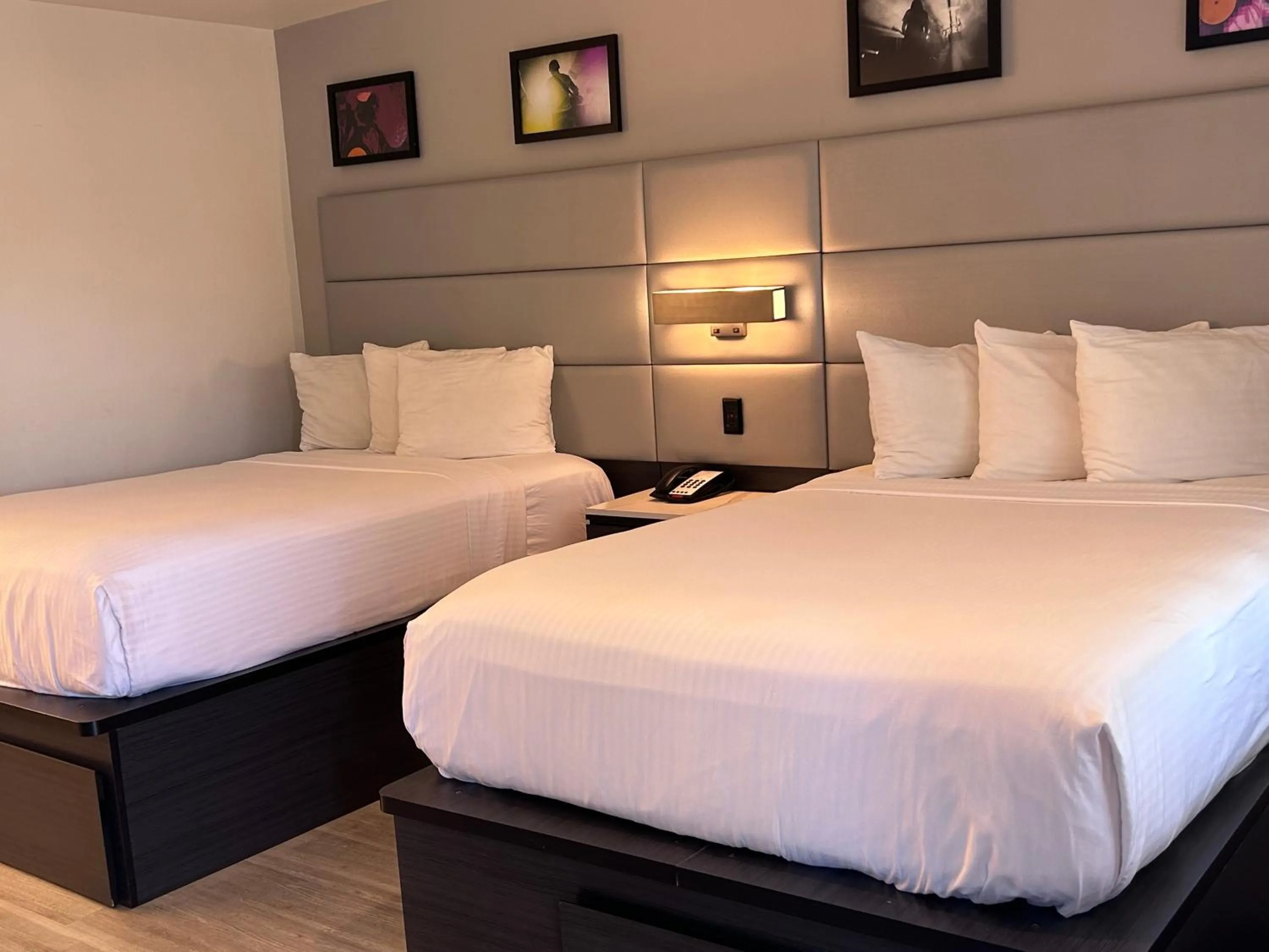 Bed in Signature Inn Santa Clara